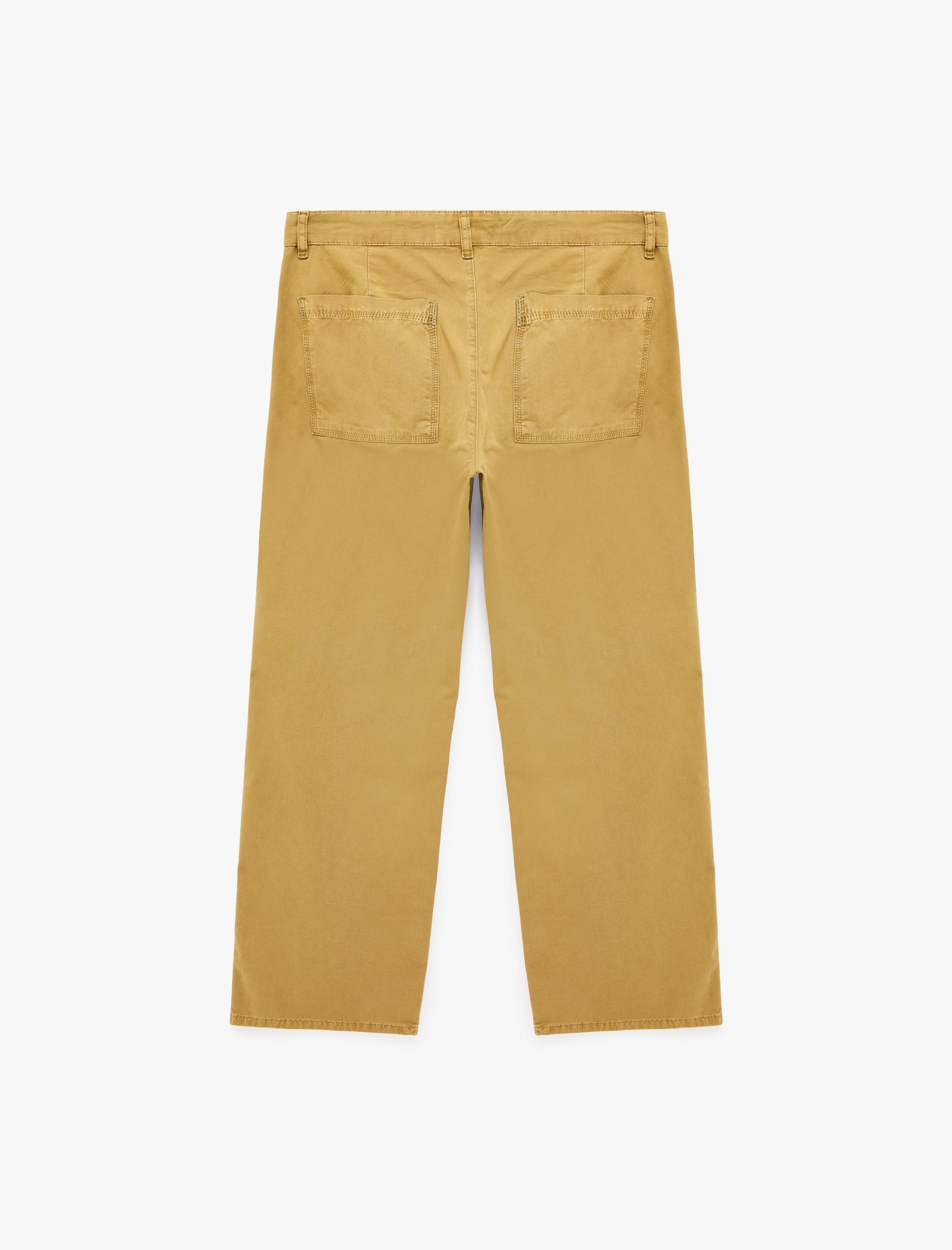   Cepli Bol Kesim Normal Bel Pamuklu Loose Fit Jean Pantolon