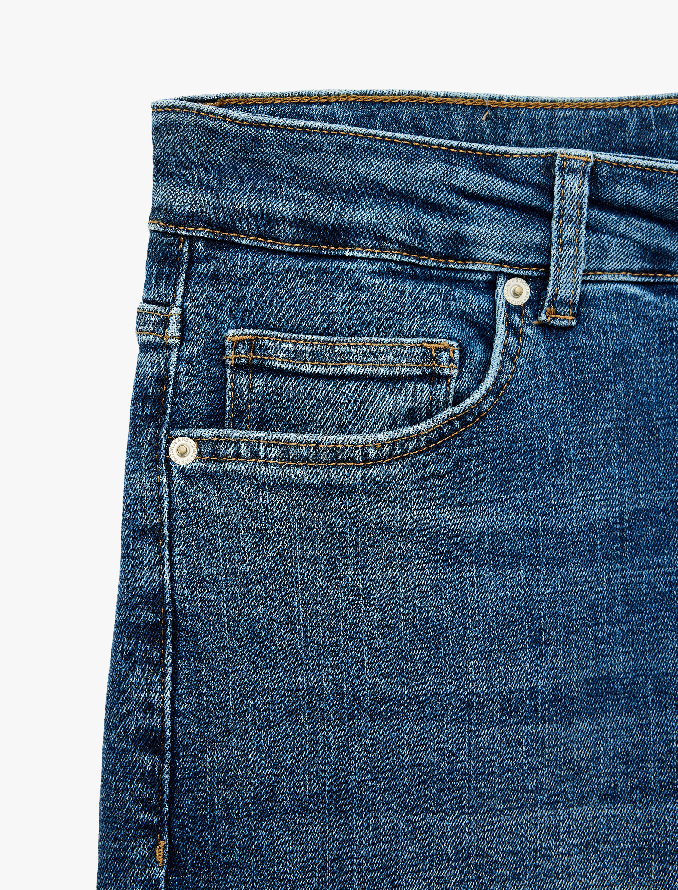   Normal Bel Cepli Pamuklu Slim Fit Jean Pantolon - Brad Jean