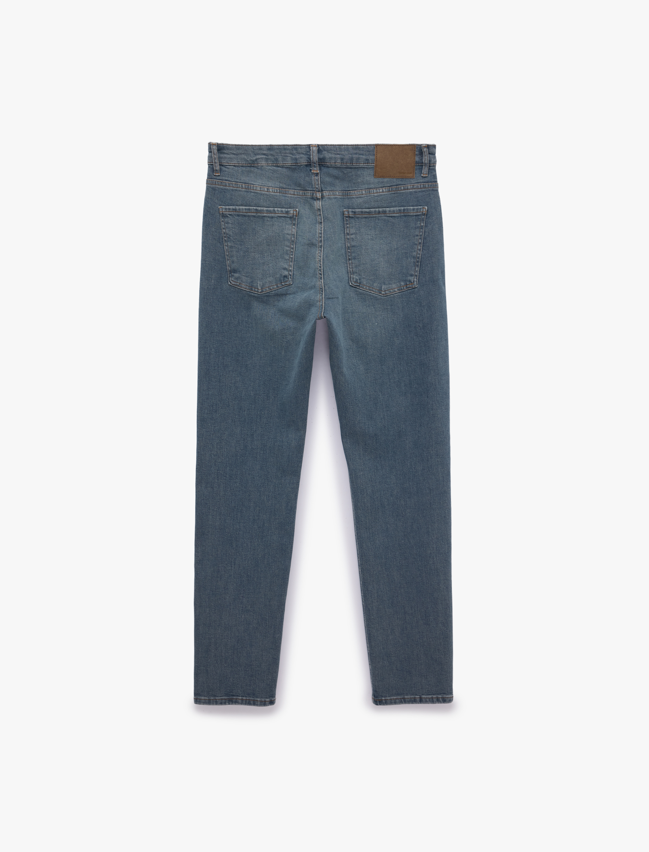   Cepli Normal Bel Pamuklu Slim Fit Jean Pantolon - Brad Jean