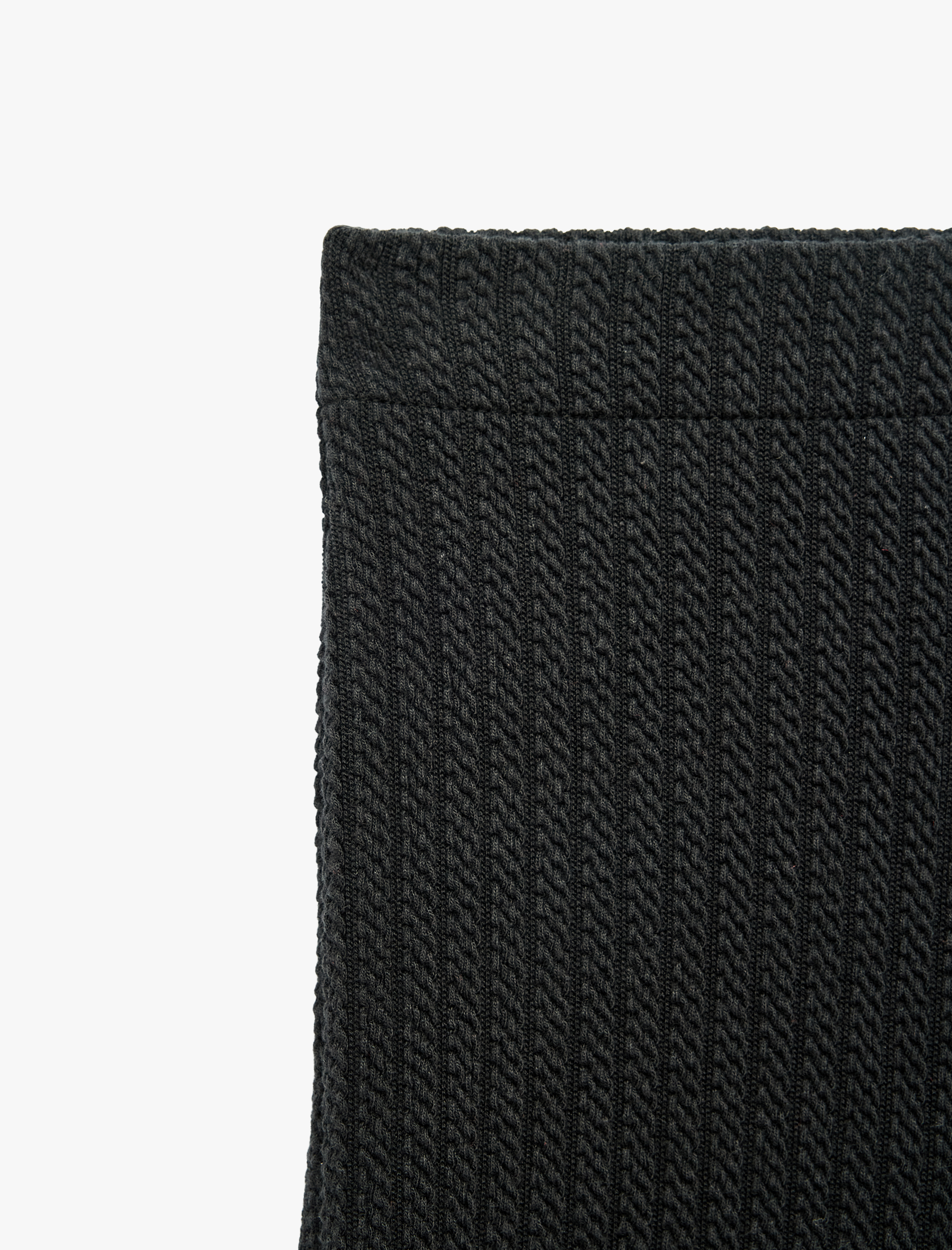   Kaşkorse Kumaş Düz Bol Paça Pantolon
