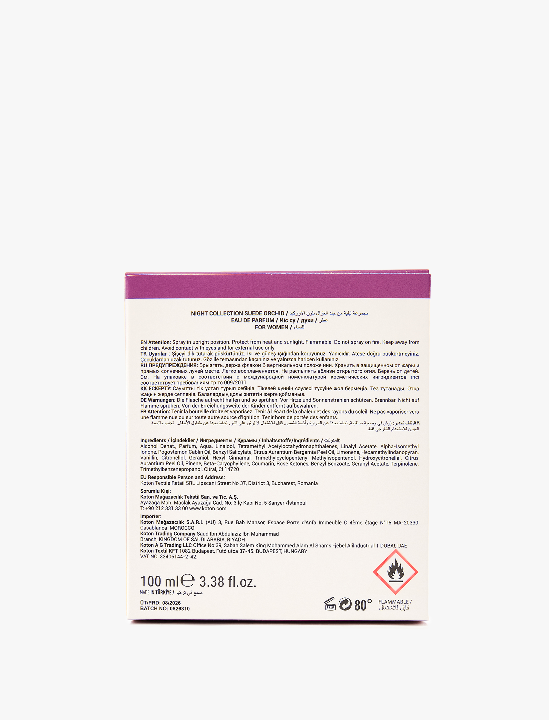  Kadın Parfüm Suede Orchid 100 ML