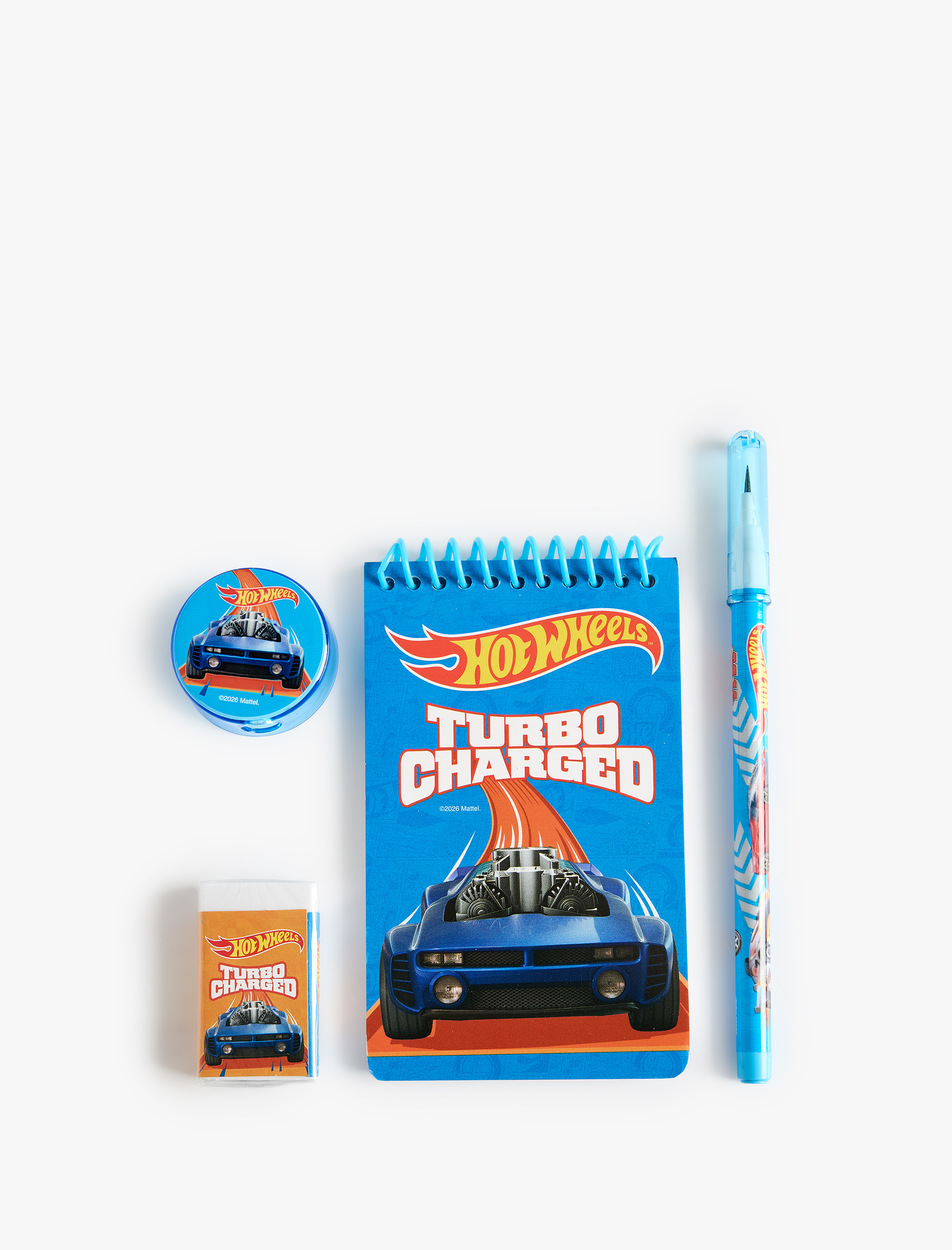  Kadın Lisanslı Hot Wheels Kırtasiye Seti