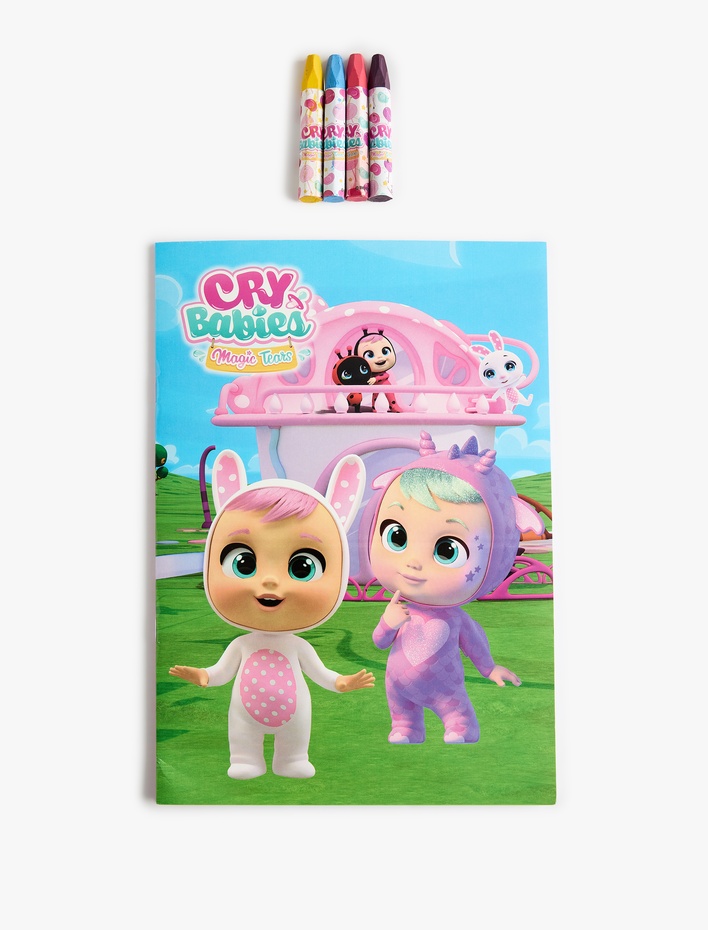 Kadın Cry Babies Lisanslı Çok Renkli Boyama Seti