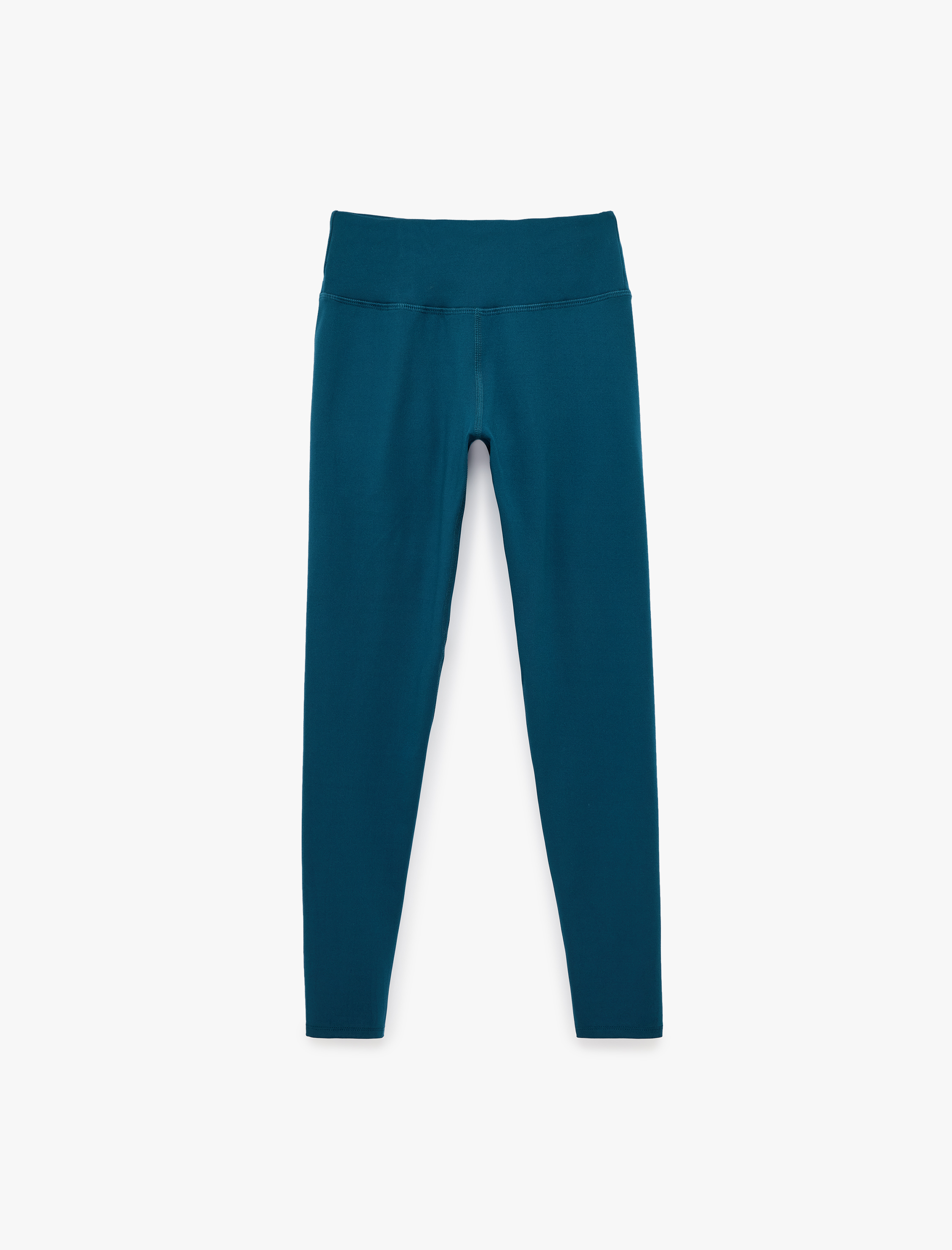   Yüksek Bel Slim Fit Dikiş Detaylı Spor Tayt