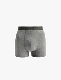 Normal Bel Rahat Kalıp Modal Kumaş Basic Boxer