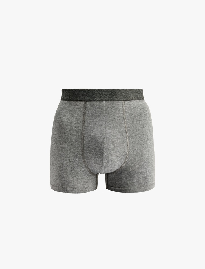  Normal Bel Rahat Kalıp Modal Kumaş Basic Boxer