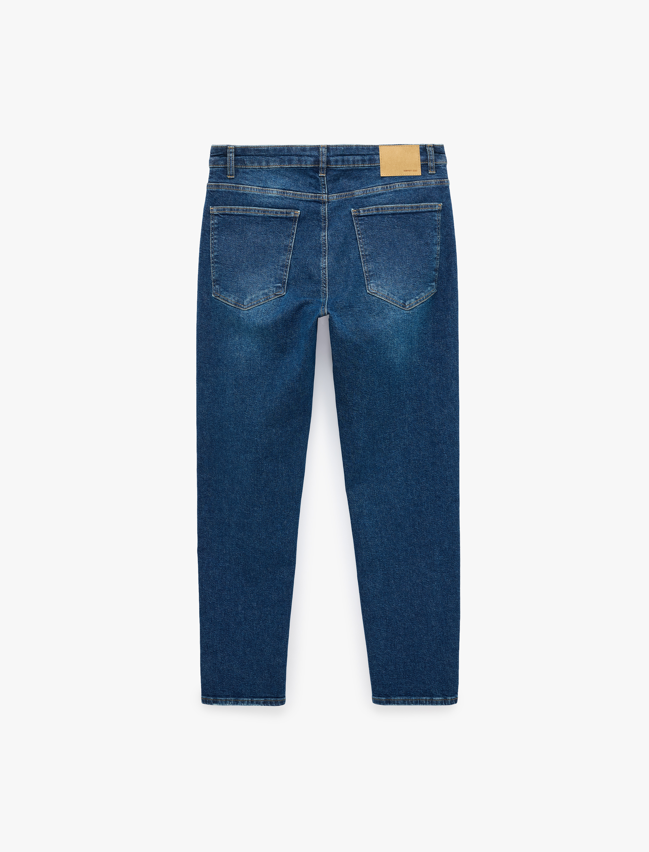   Cepli Normal Bel Pamuklu Tapered Fit Jean Pantolon - Joe Jean