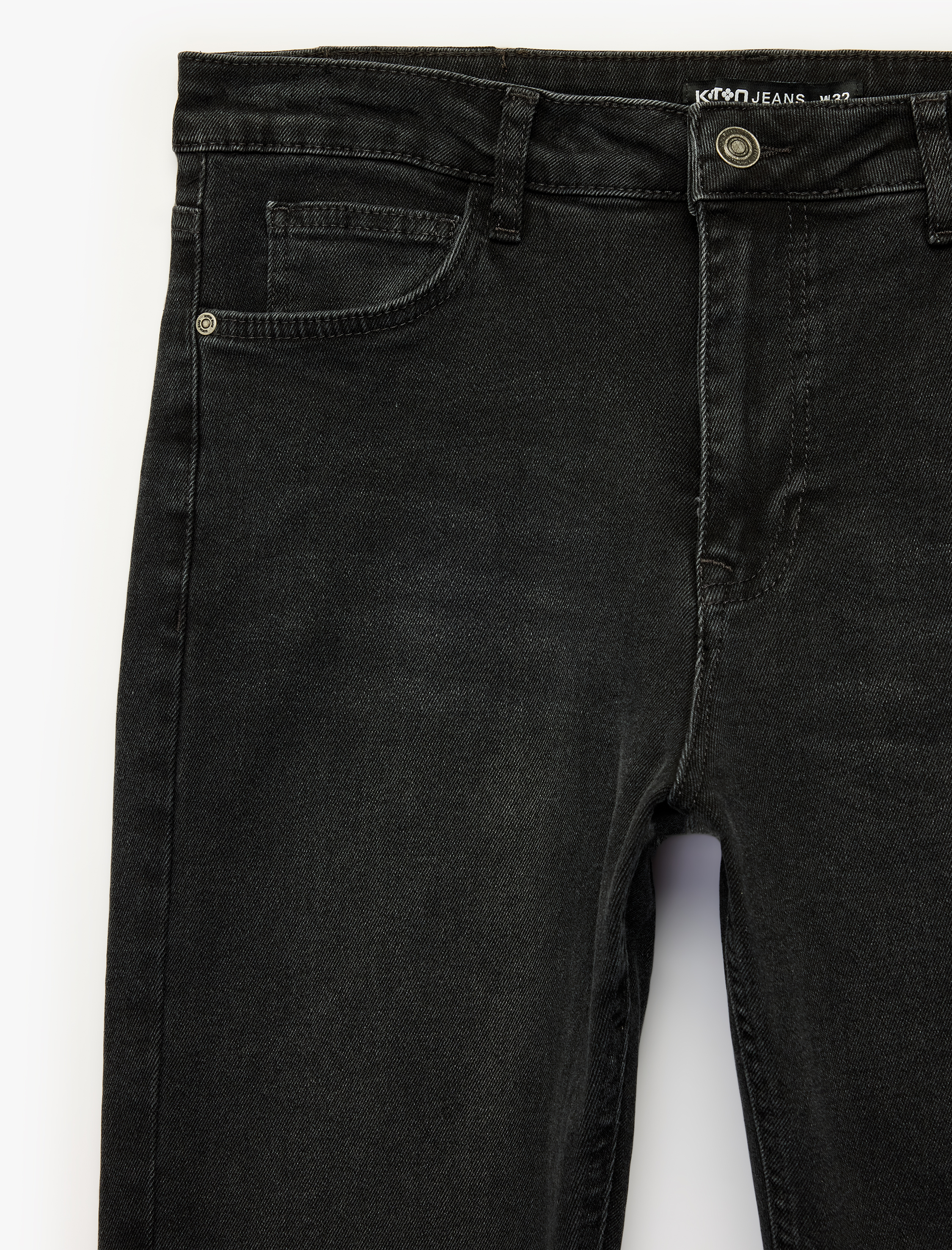   Normal Bel Cepli Pamuklu Slim Fit Jean Pantolon - Brad Jean