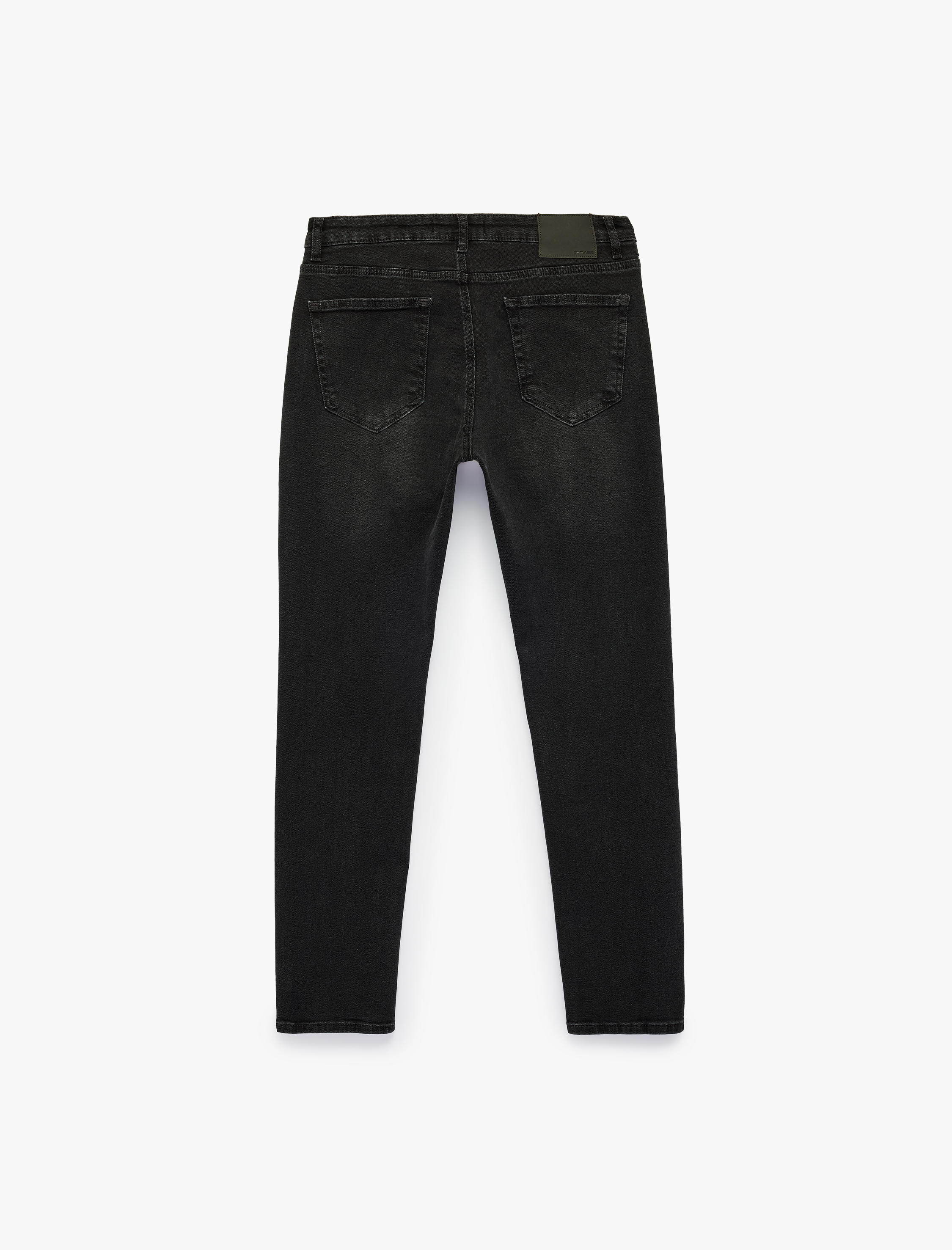   Normal Bel Cepli Pamuklu Slim Fit Jean Pantolon - Brad Jean