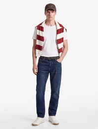 Pamuklu Kısa Kollu Bisiklet Yaka Basic Slim Fit Tişört
