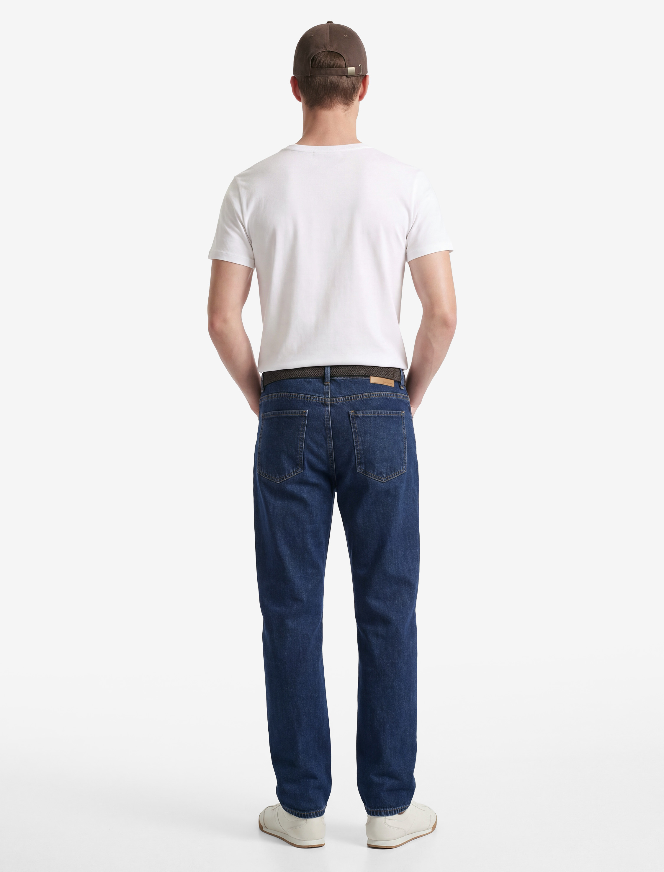   Pamuklu Kısa Kollu Bisiklet Yaka Basic Slim Fit Tişört