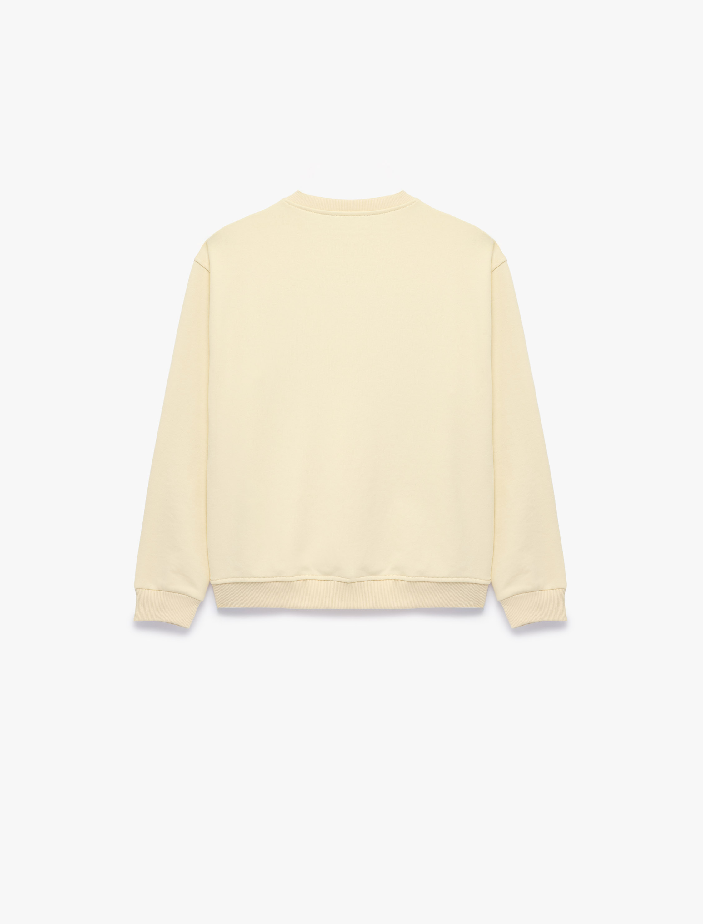  Erkek Çocuk Dinozor Baskılı Bisiklet Yaka Uzun Kollu Oversize Sweatshirt