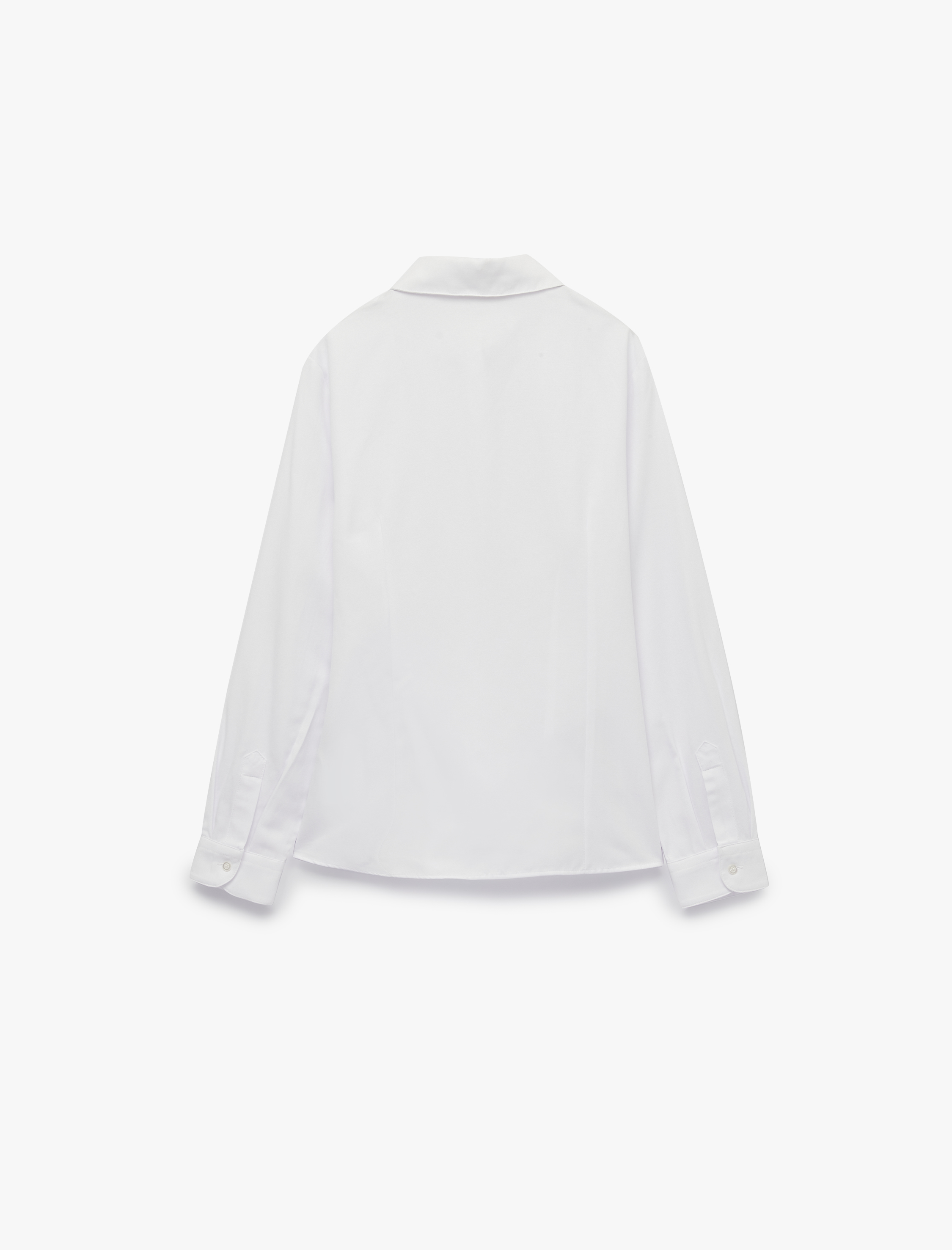   Klasik Yaka Düğmeli Regular Fit Basic Uzun Kollu Poplin Gömlek