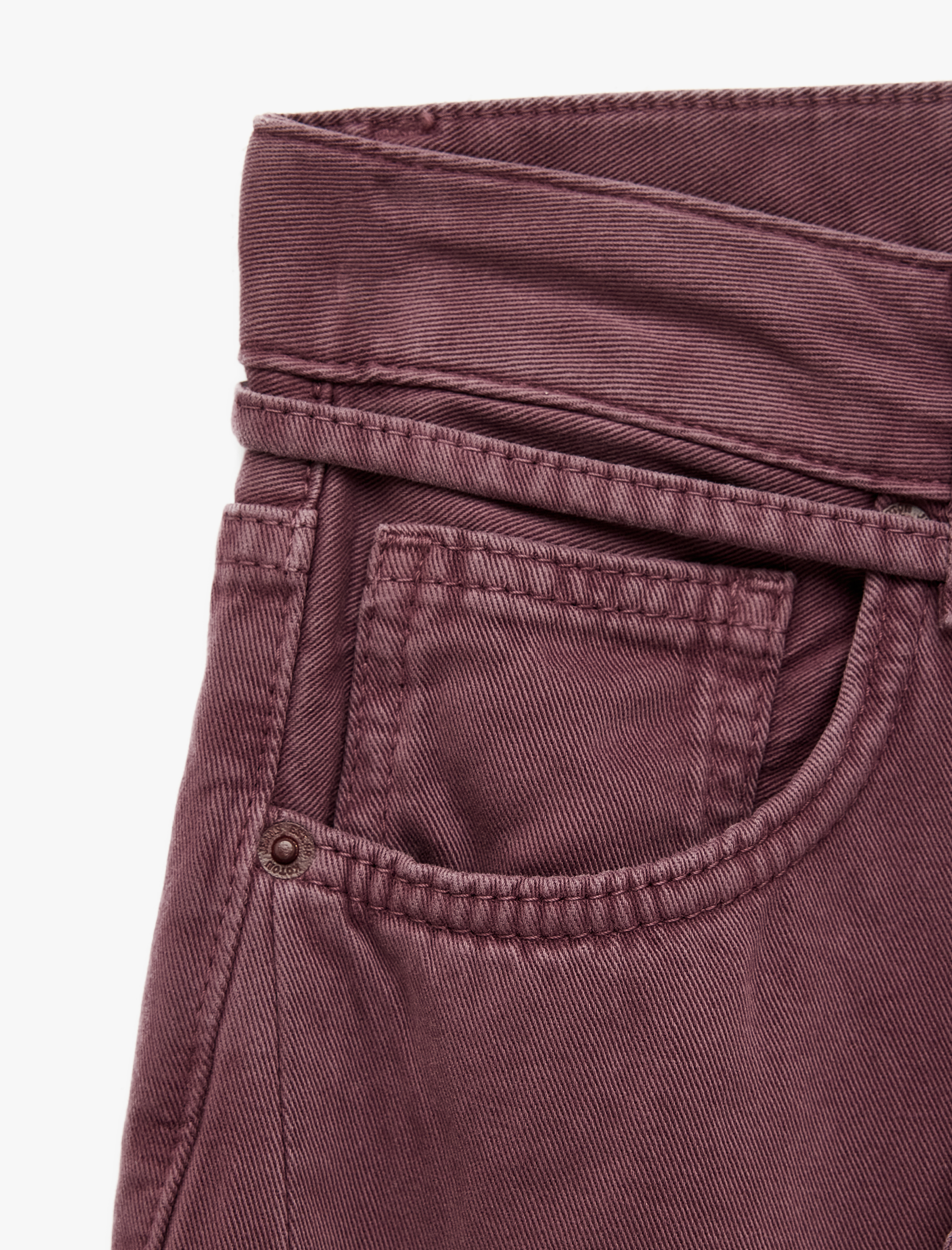   Kemerli Cepli Normal Bel Rahat Kalıp Balon Fit Barrel Pantolon - Barrel Jeans