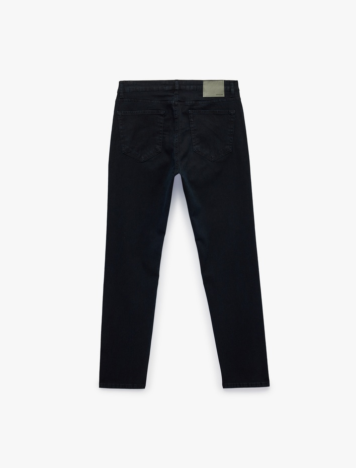  Normal Bel Cepli Slim Fit Jean Pantolon - Brad Jean