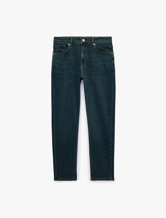  Normal Bel Cepli Tapered Jean Pantolon - Joe Jean