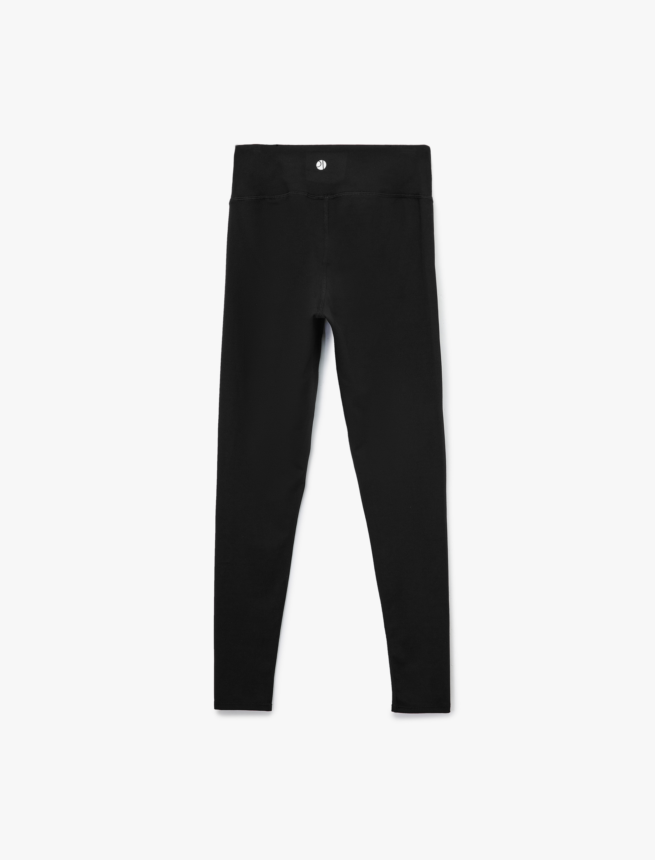   Yüksek Bel Dikiş Detaylı Slim Fit Spor Tayt