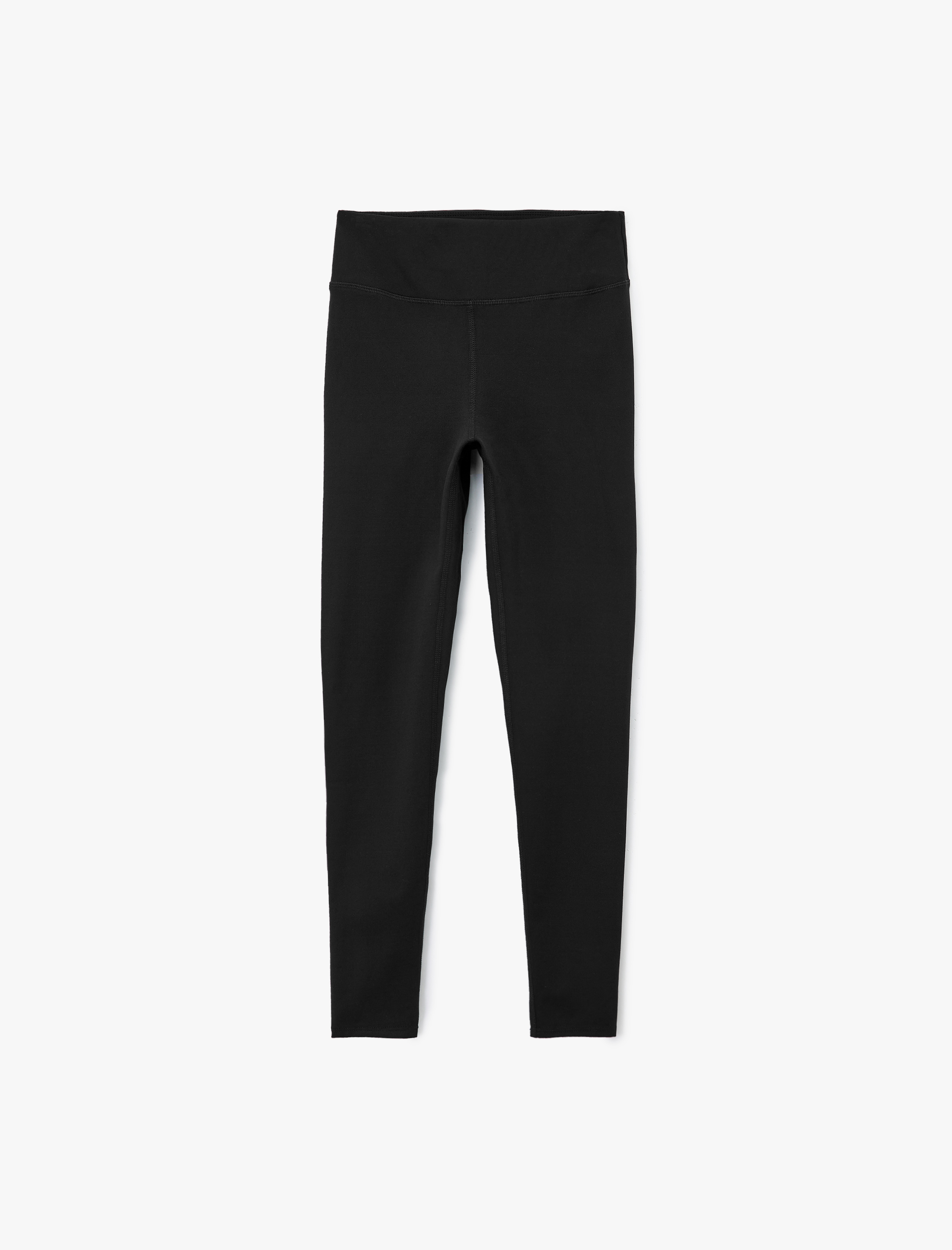   Yüksek Bel Dikiş Detaylı Slim Fit Spor Tayt