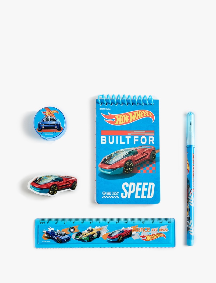 Kadın Hot Wheels Lisanslı Kırtasiye Seti
