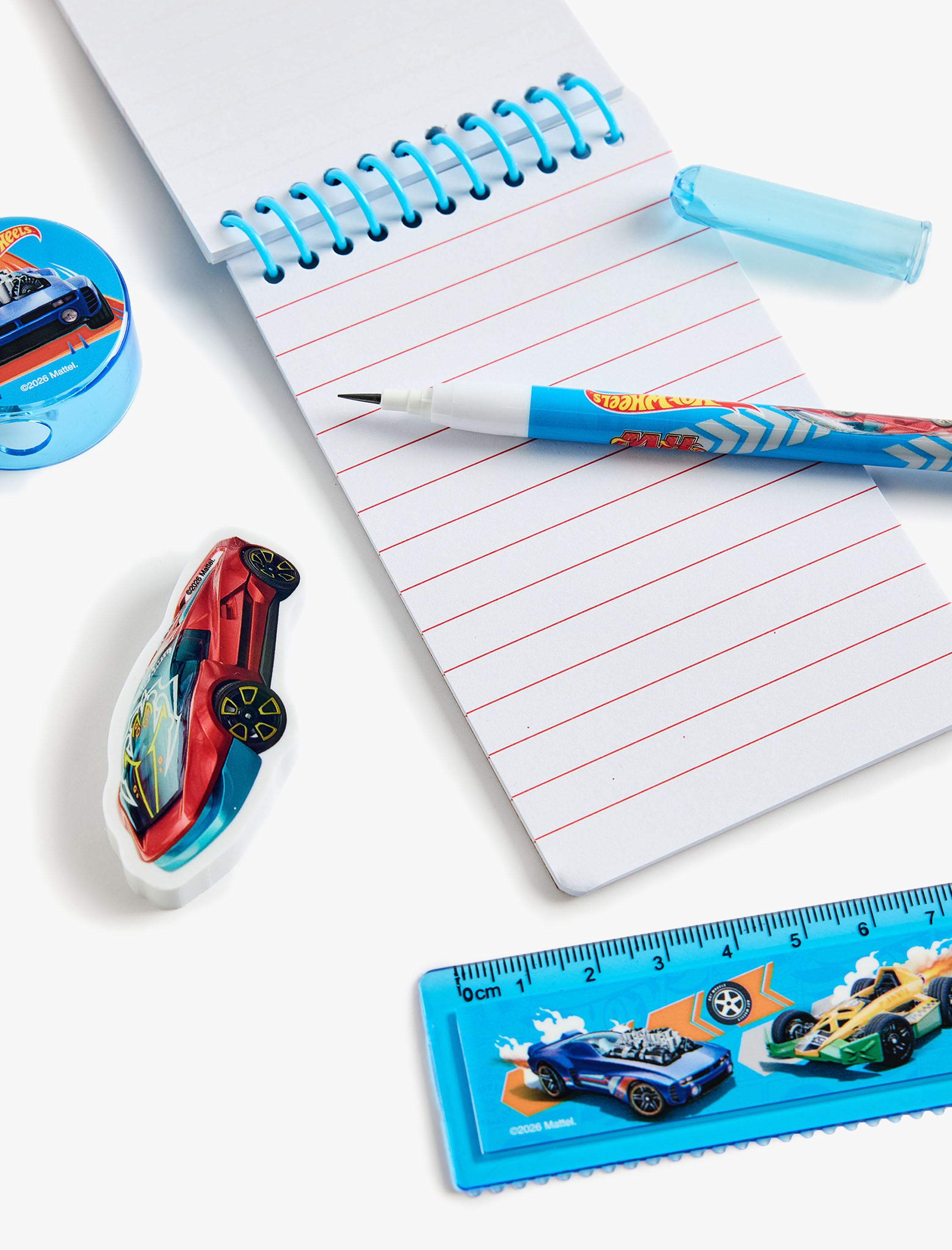  Kadın Hot Wheels Lisanslı Kırtasiye Seti