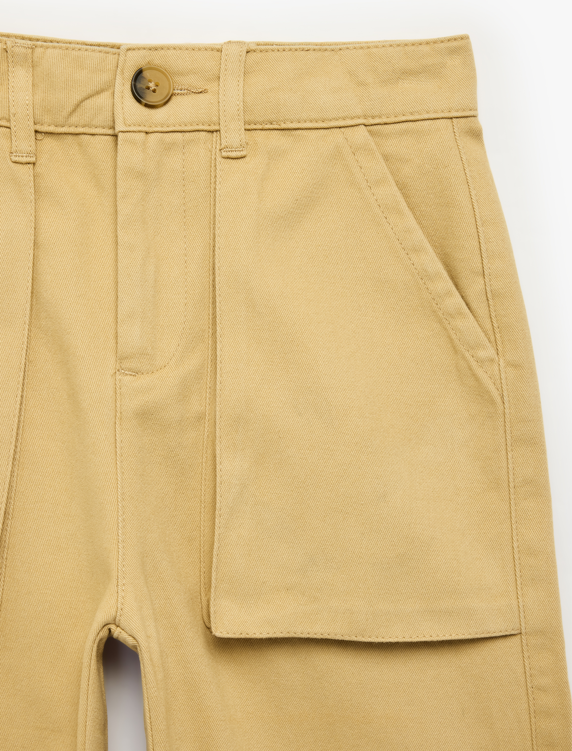  Erkek Çocuk Cepli Pamuklu Normal Paça Gabardin Pantolon