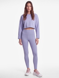 Yüksek Bel Dikiş Detaylı Skinny Fit Spor Tayt