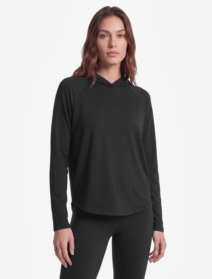  Uzun Kollu Kapüşonlu Oversize Spor Sweatshirt