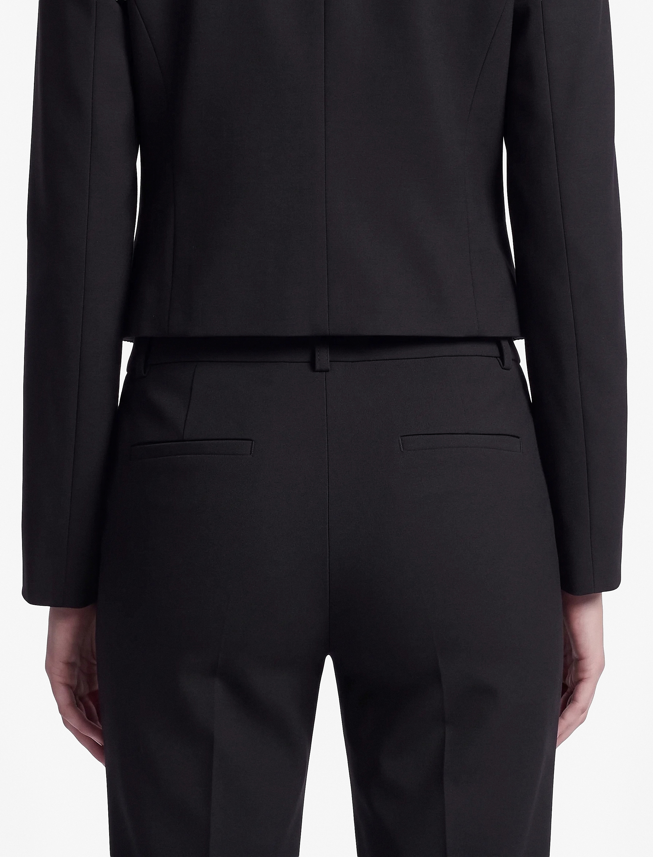   Cepli Düğmeli Slim Fit Normal Bel Cigarette Pantolon