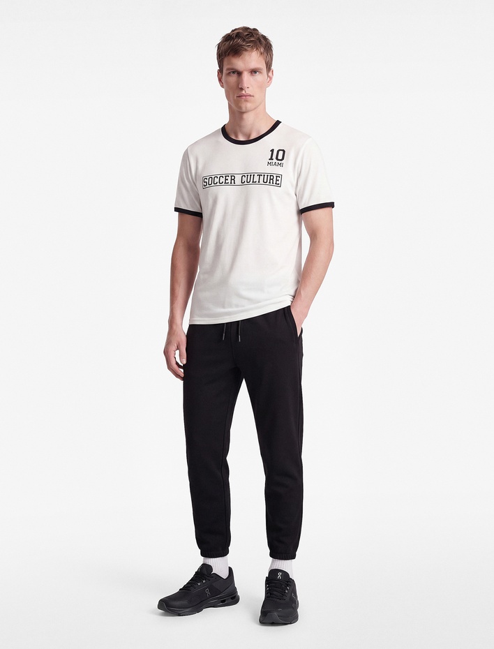  Straight Fit Cepli Beli Bağcıklı Jogger Spor Eşofman Altı