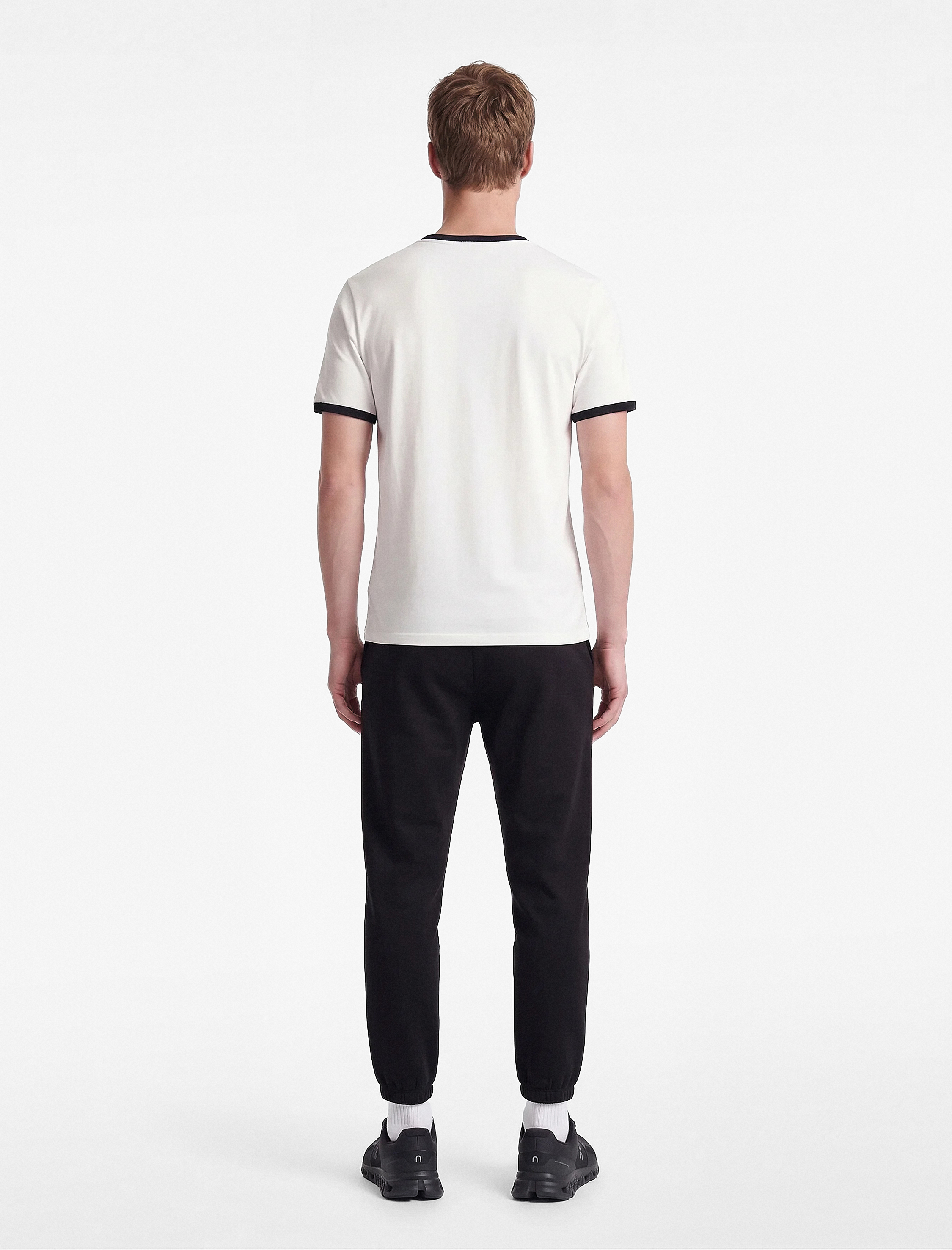   Straight Fit Cepli Beli Bağcıklı Jogger Spor Eşofman Altı