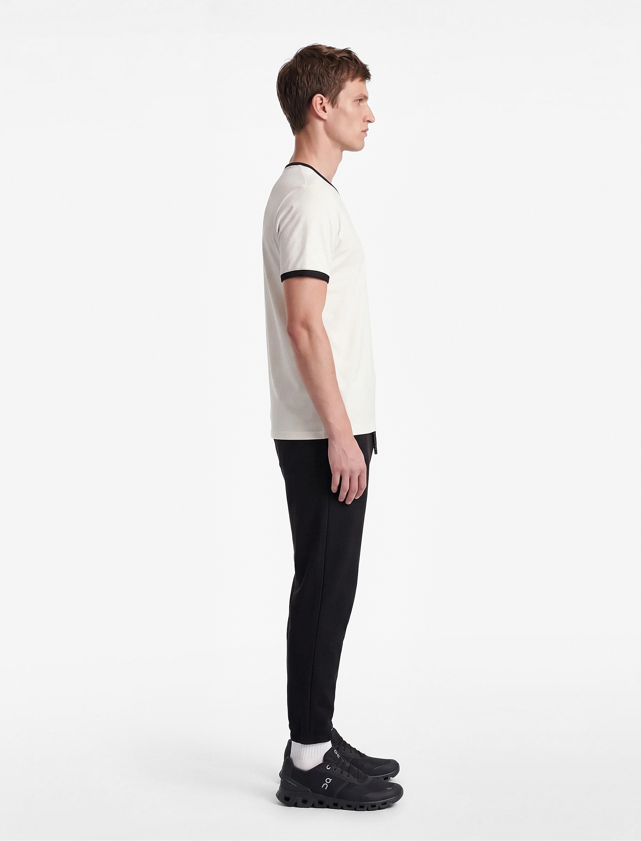   Straight Fit Cepli Beli Bağcıklı Jogger Spor Eşofman Altı