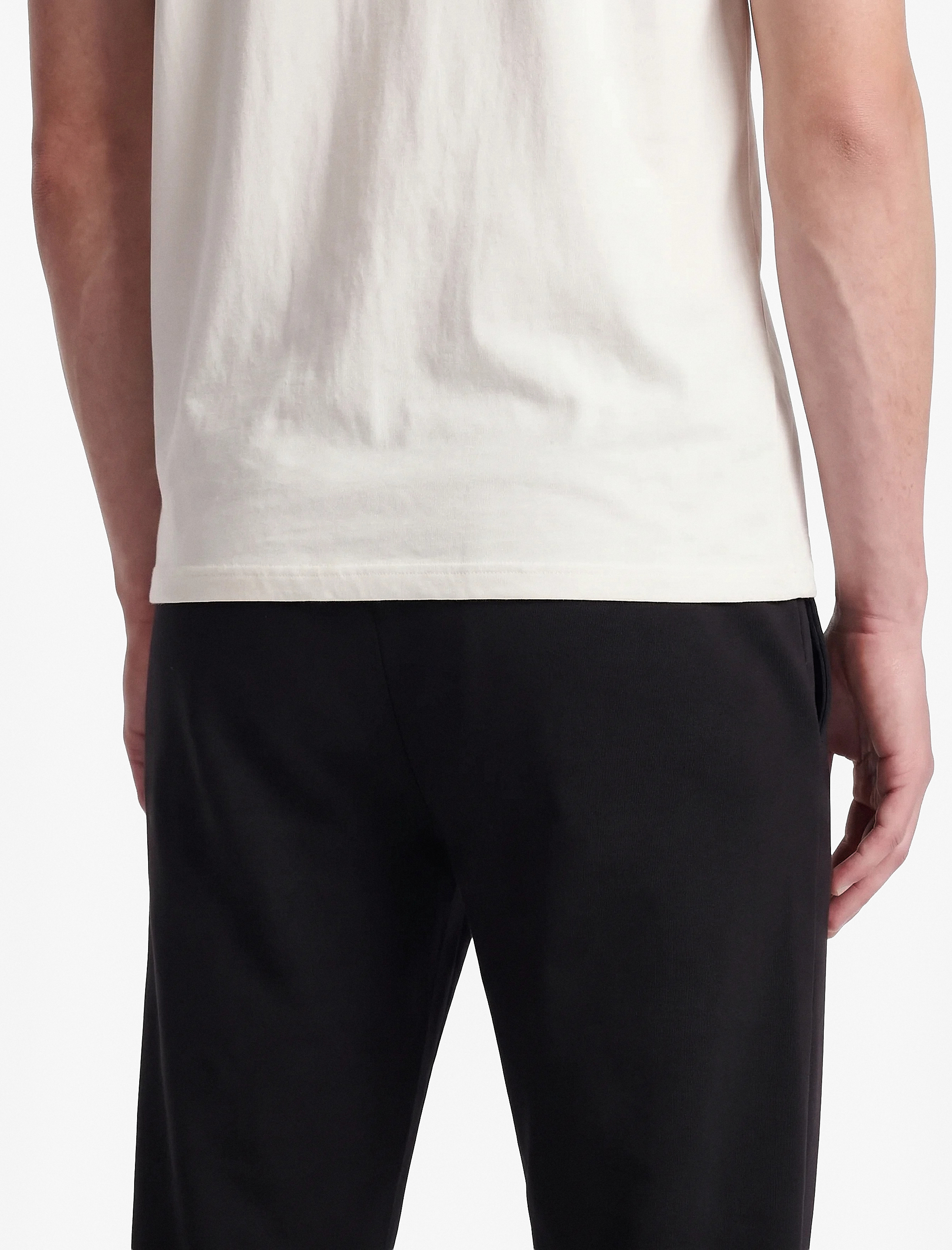   Straight Fit Cepli Beli Bağcıklı Jogger Spor Eşofman Altı