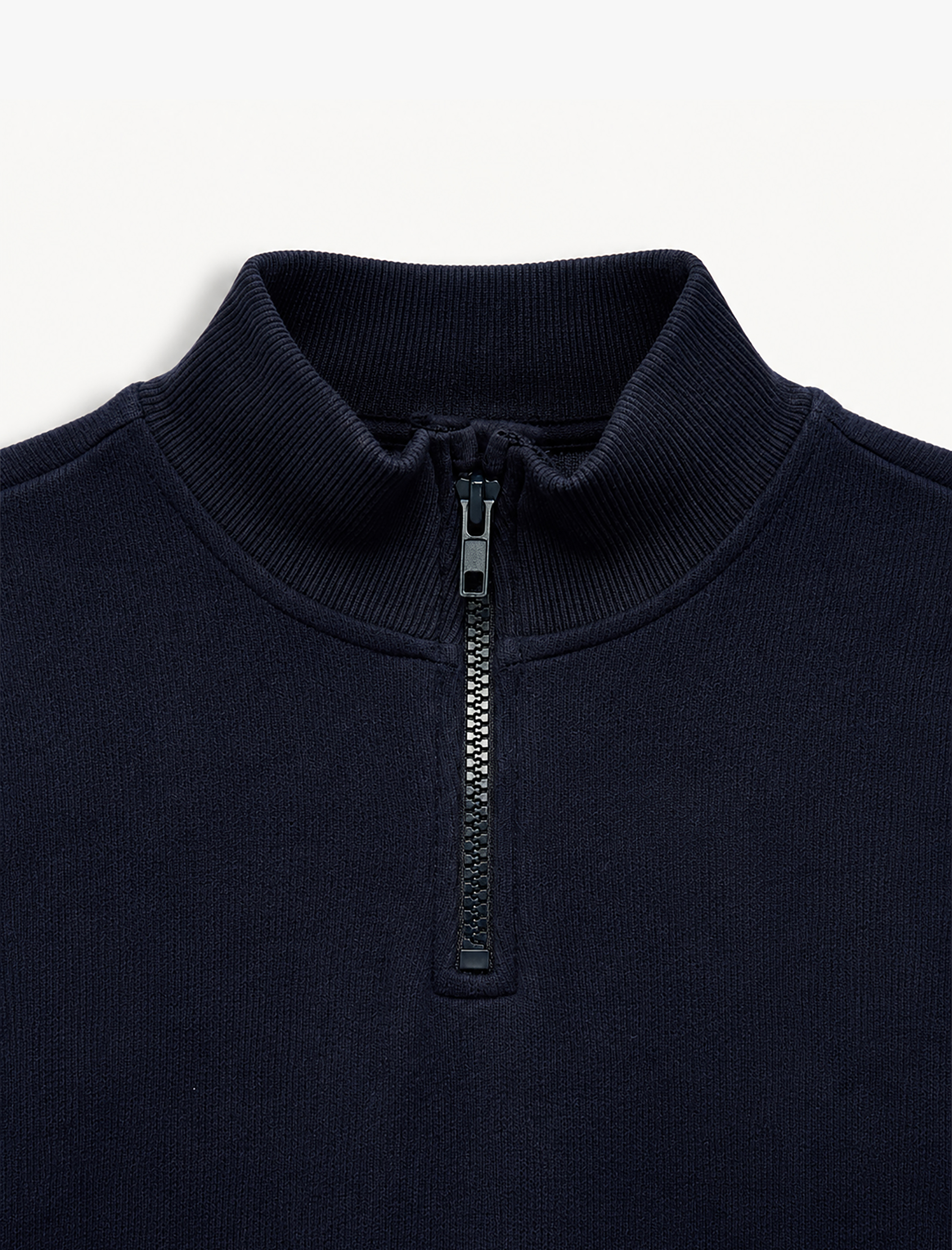  Erkek Çocuk Yarım Fermuarlı Uzun Kollu Dik Yaka Sweatshirt