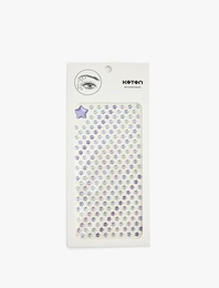 Yıldız Desenli Taşlı Sticker Seti