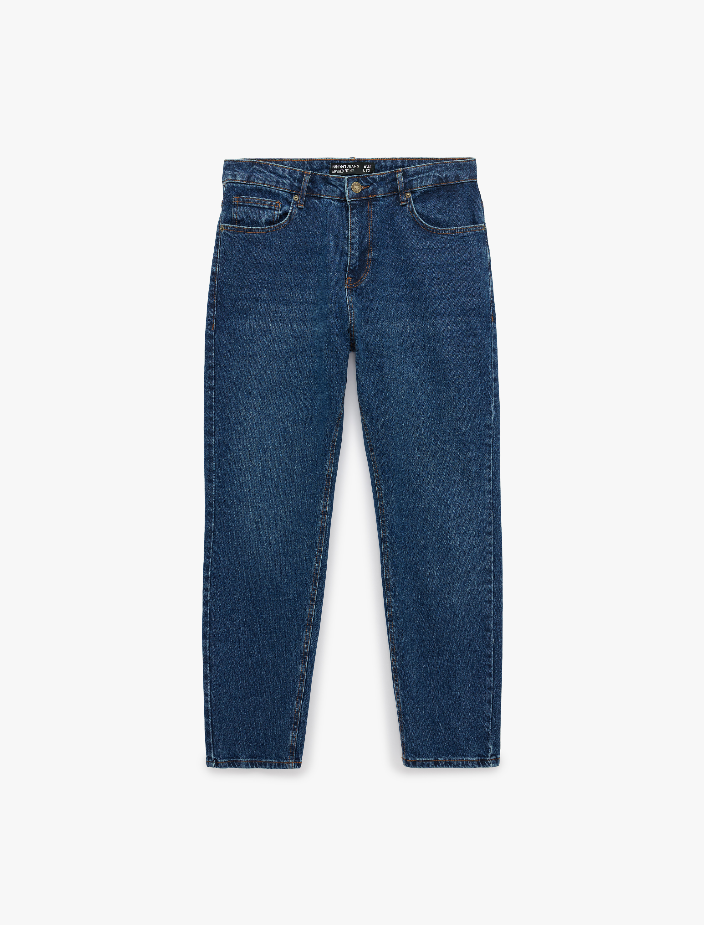   Normal Bel Pamuklu Regular Fit Tapered Jean Pantolon- Joe Jean