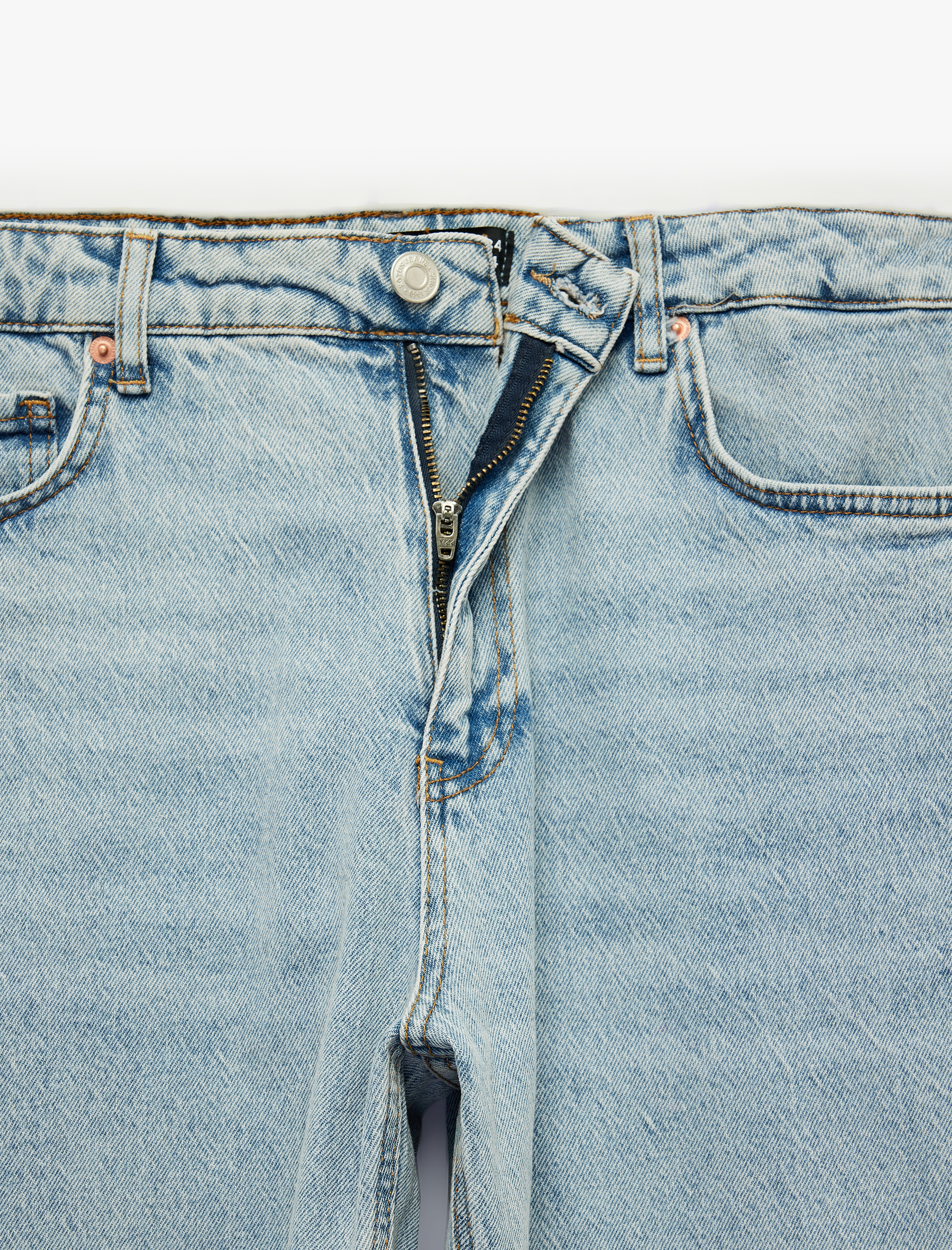   Pamuklu Normal Bel Cepli Straight Fit Jean Pantolon - Mark Jean