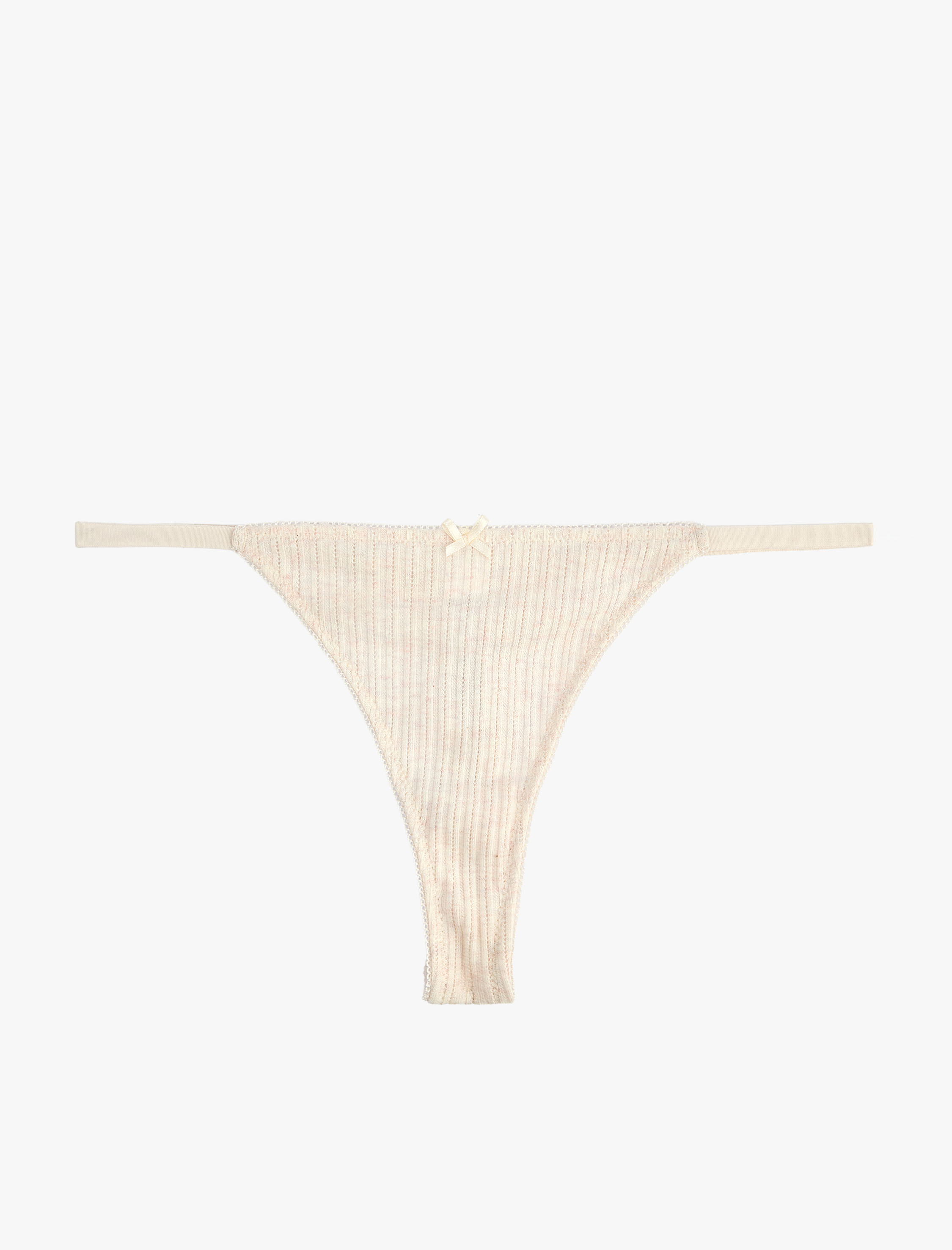   Kurdeleli Dokulu String Külot
