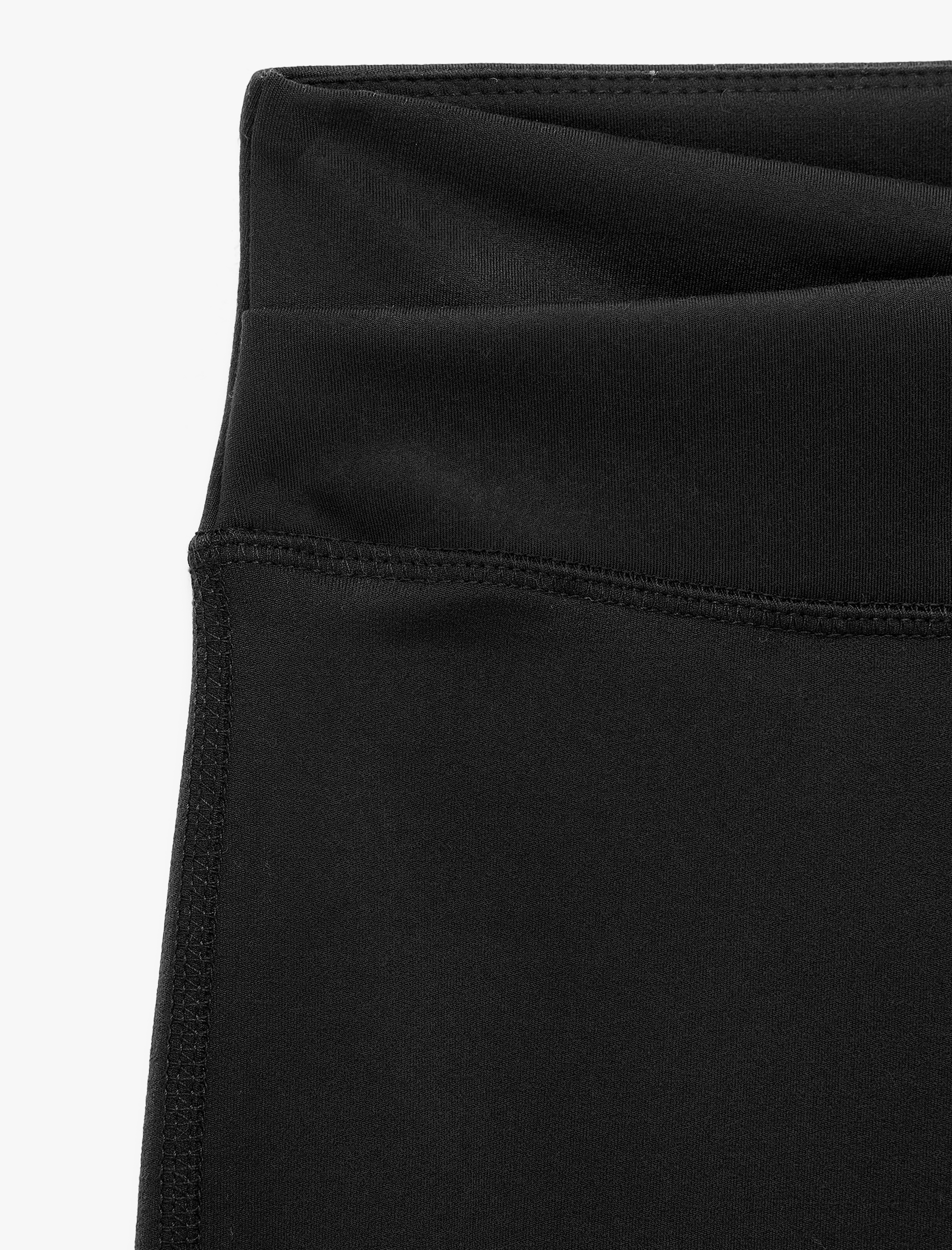   Kemer Detaylı Slim Fit İspanyol Paça Spor Tayt