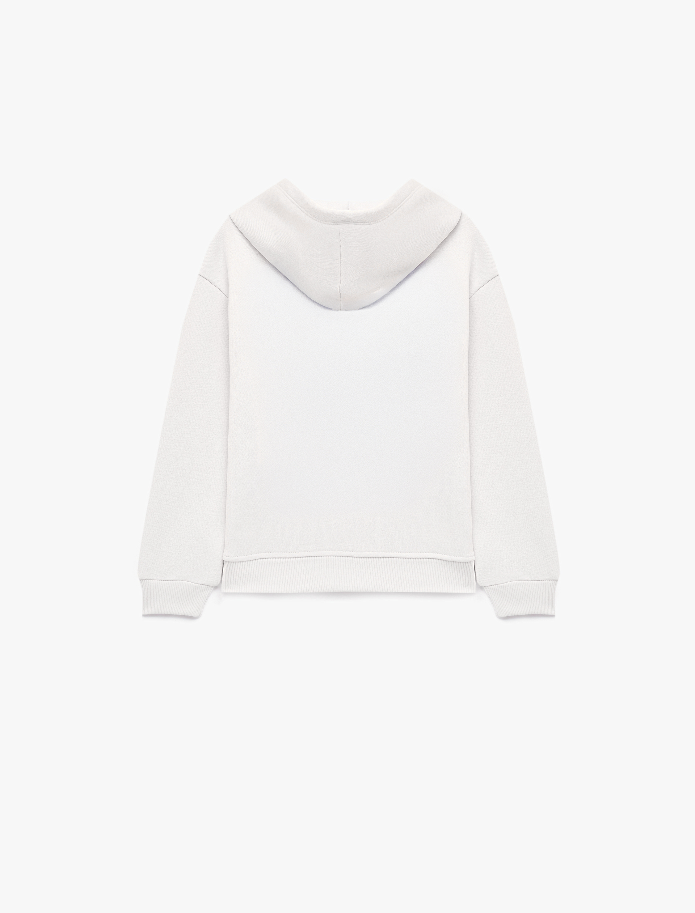  Kız Çocuk Şardonlu Uzun Kollu Lisanslı Hello Kitty Baskılı Kapşonlu Sweatshirt