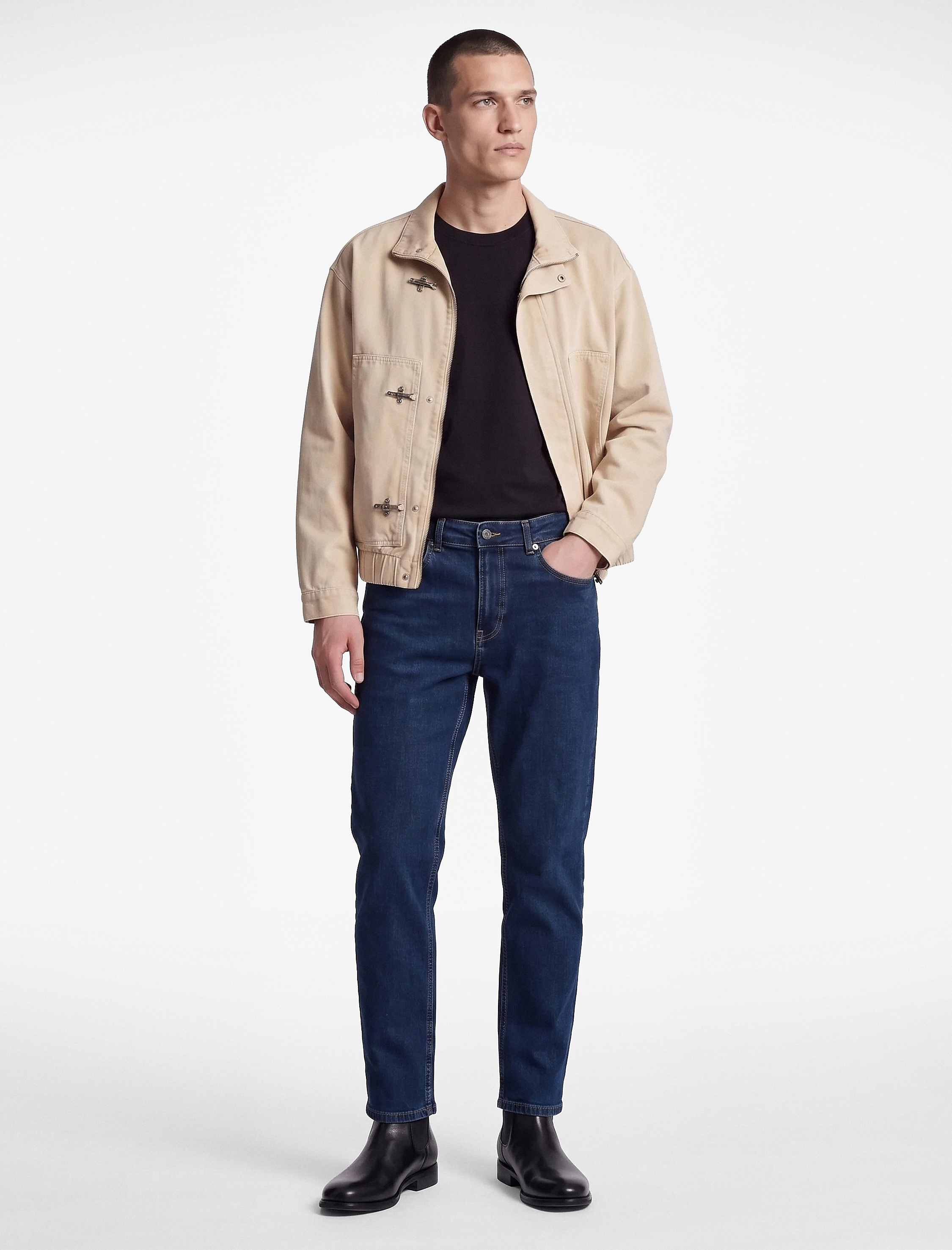  Normal Bel Cepli Pamuklu Tapered Fit Jean Pantolon - Joe Jean