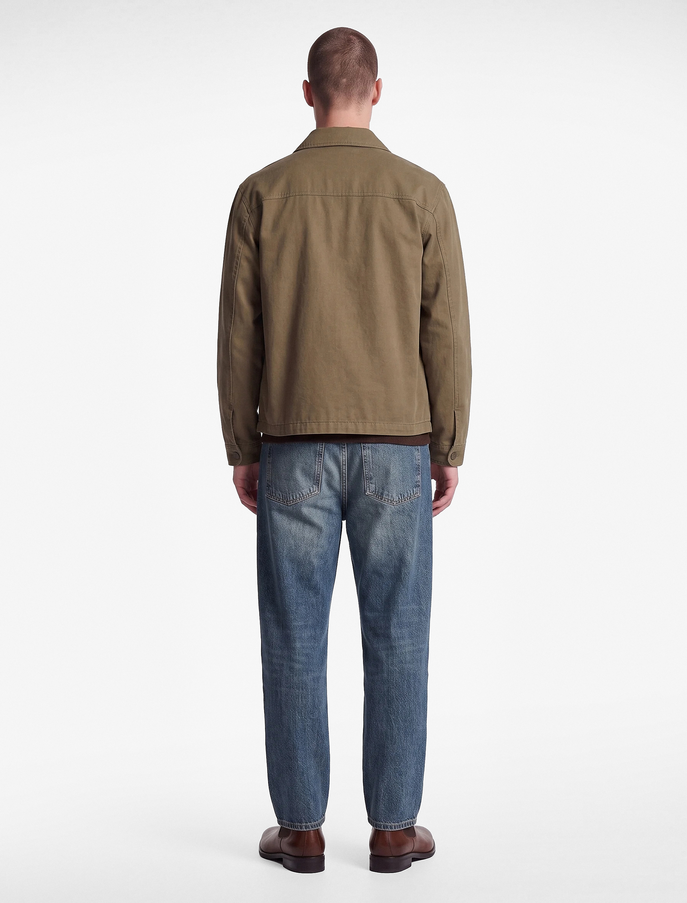   Normal Bel Rahat Kalıp Cepli Pamuklu Baggy Jean Pantolon