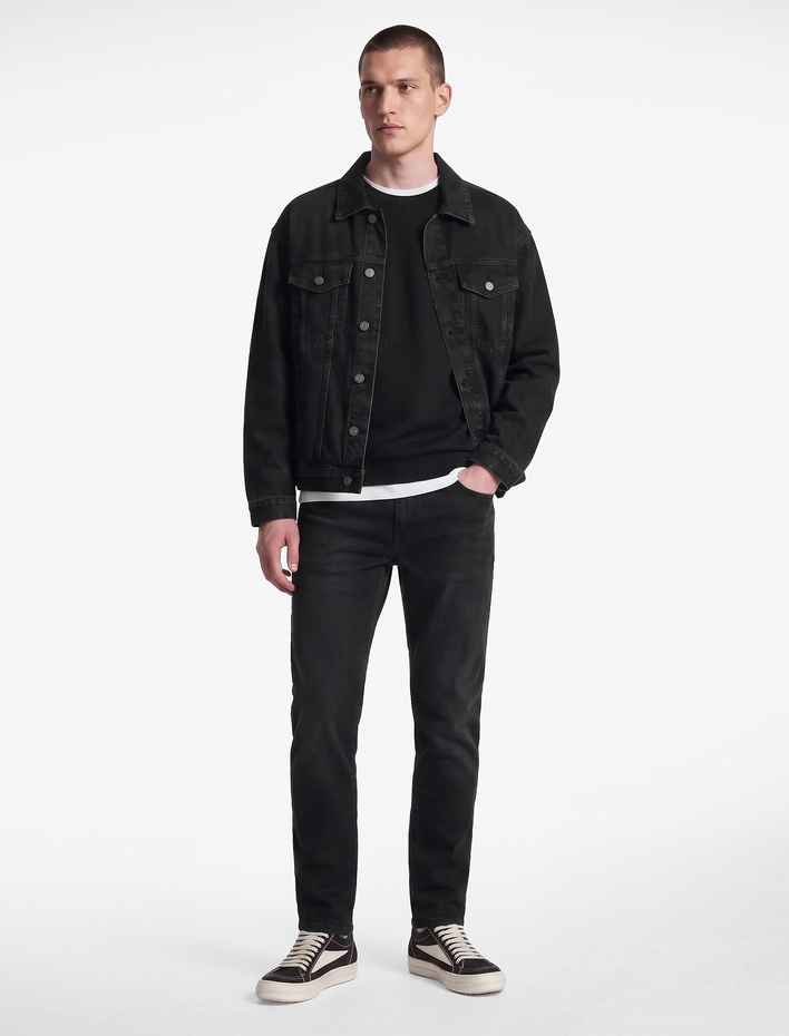  Pamuklu Normal Bel Cepli Slim Fit Jean Pantolon - Brad Jean