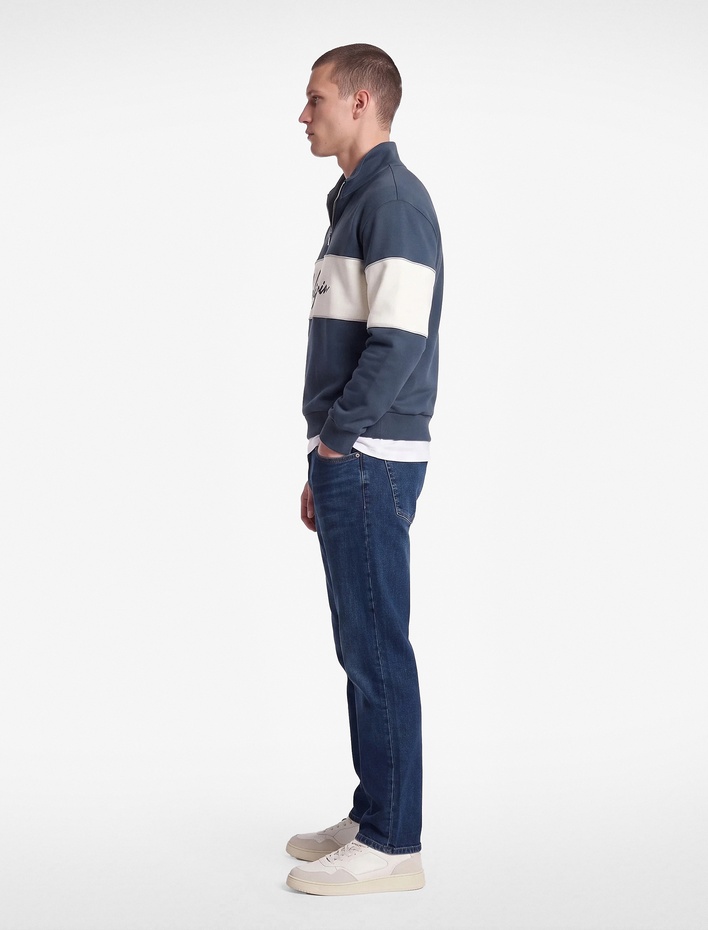  Normal Bel Cepli Pamuklu Straight Fit Jean Pantolon - Mark Jean
