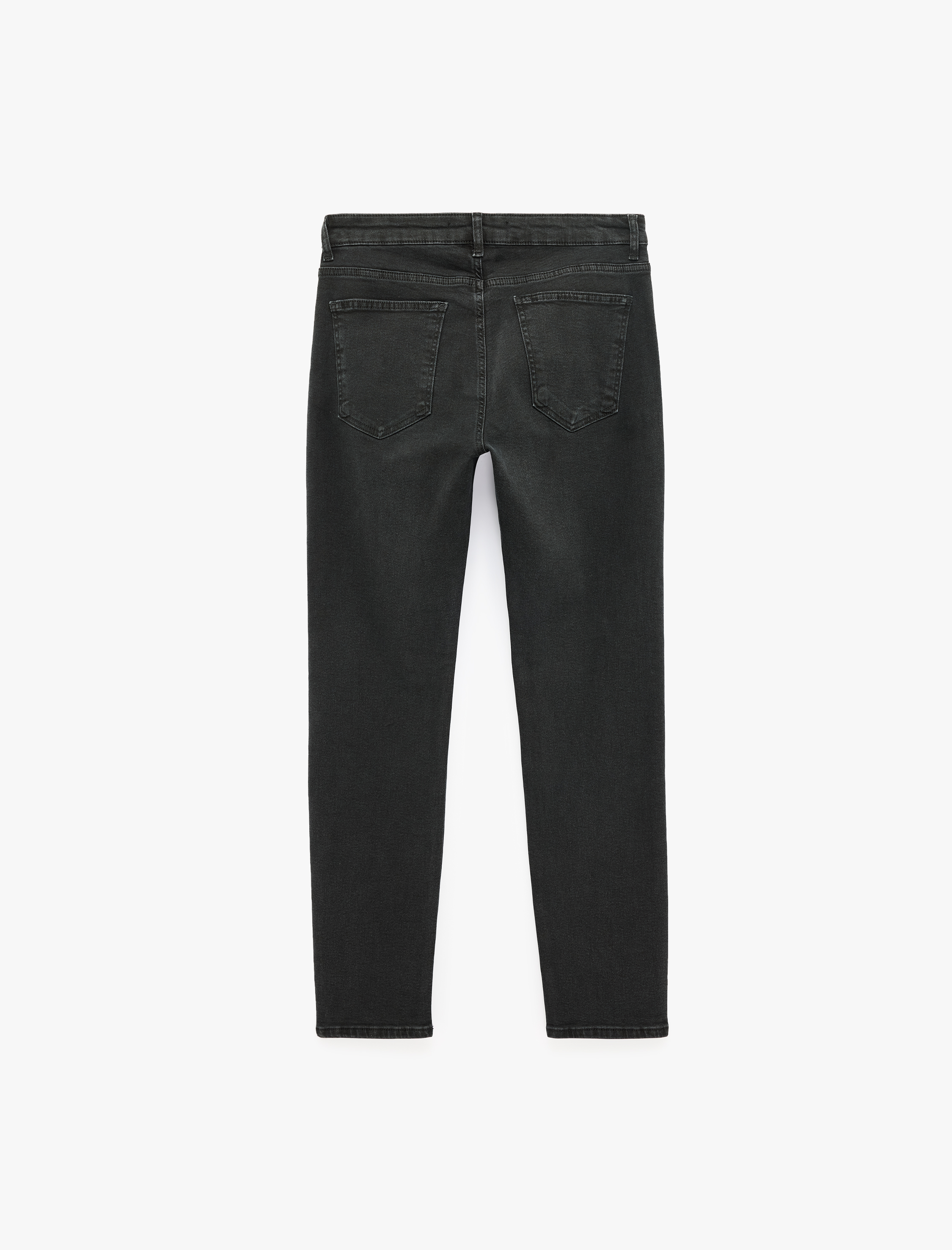   Normal Bel Cepli Pamuklu Slim Fit Jean Pantolon - Brad Jean