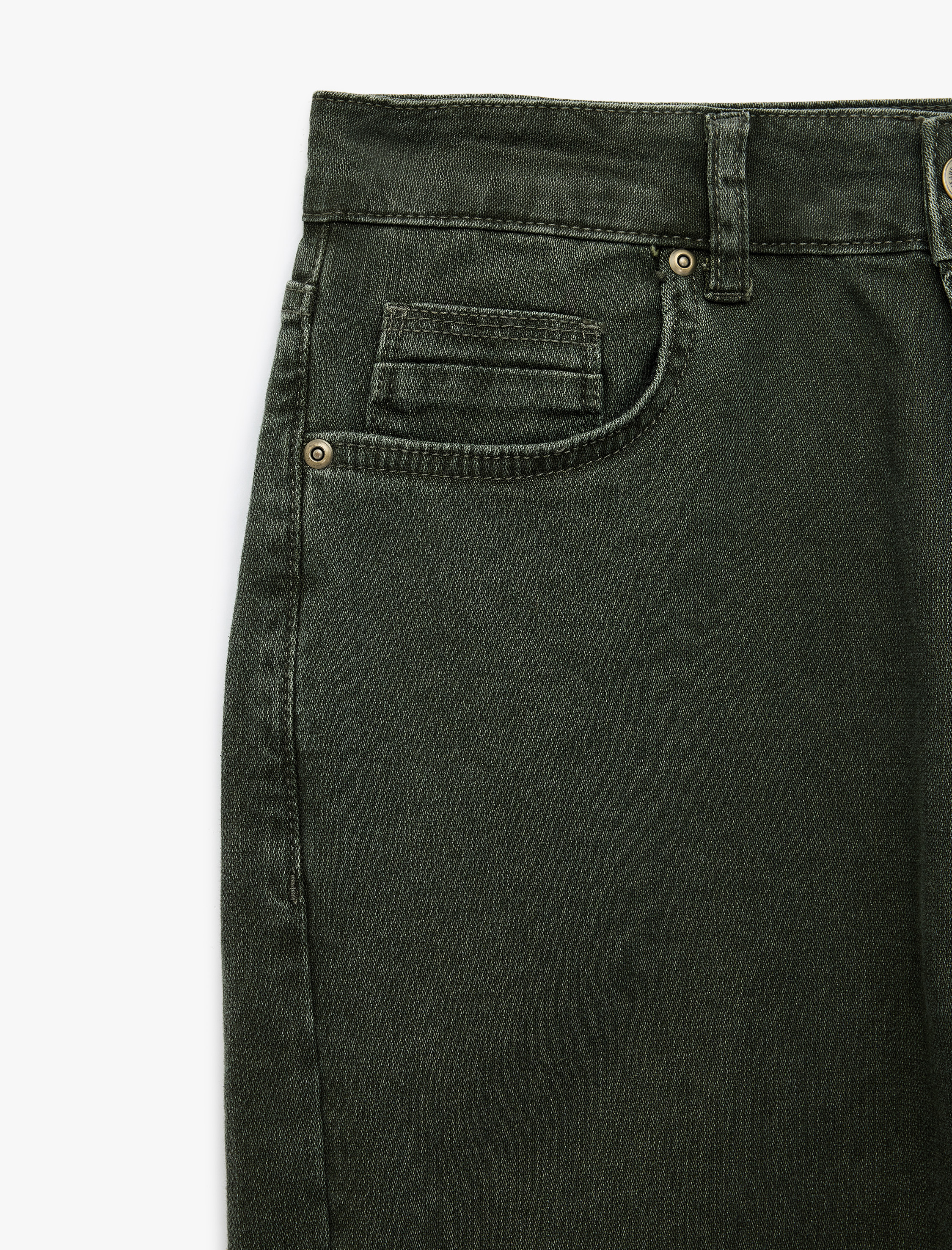   Pamuklu Normal Bel 5 Cep Slim Fit Jean Pantolon - Brad Jean