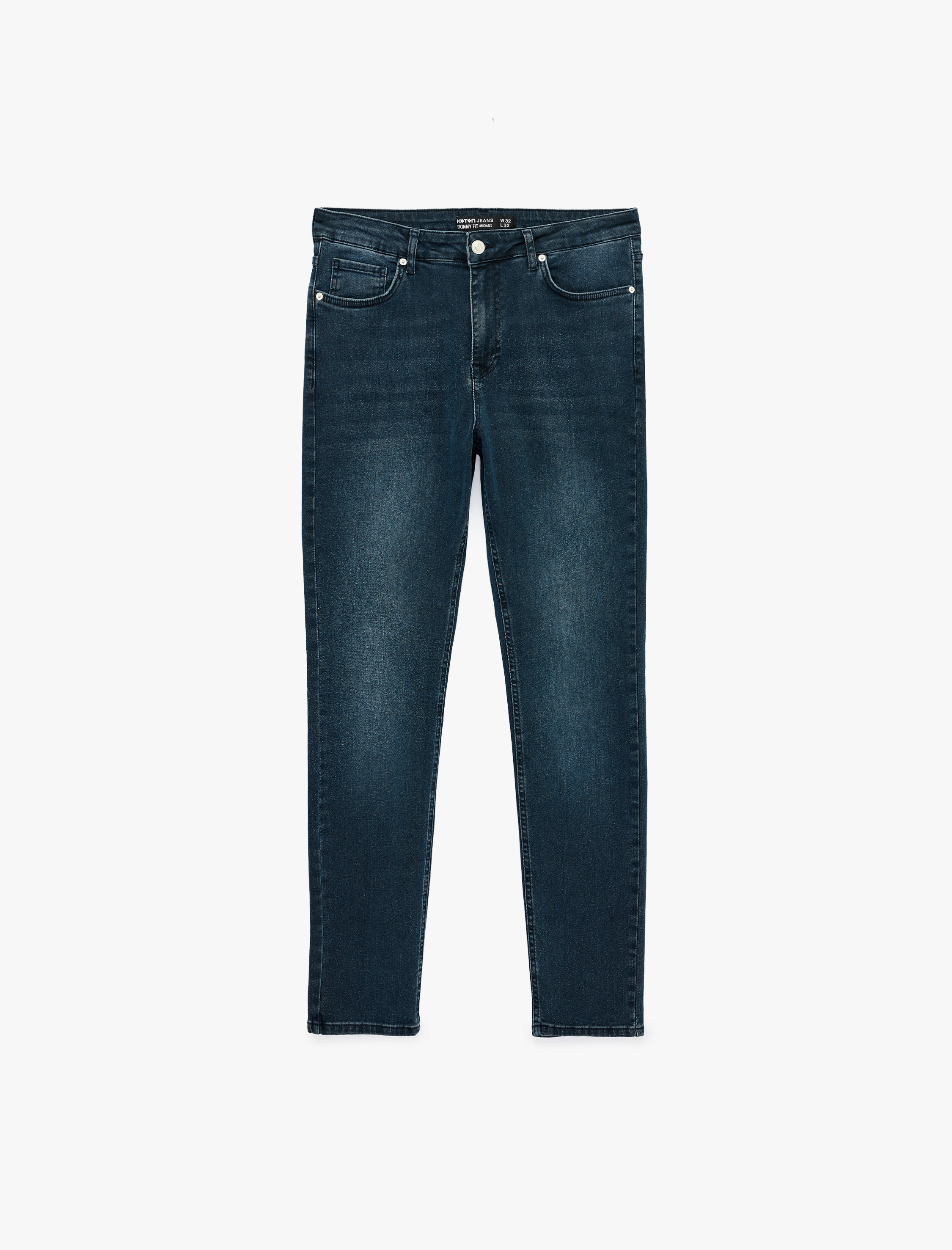   Normal Bel 5 Cepli Pamuklu Skinny Jean Pantolon - Michael Jean
