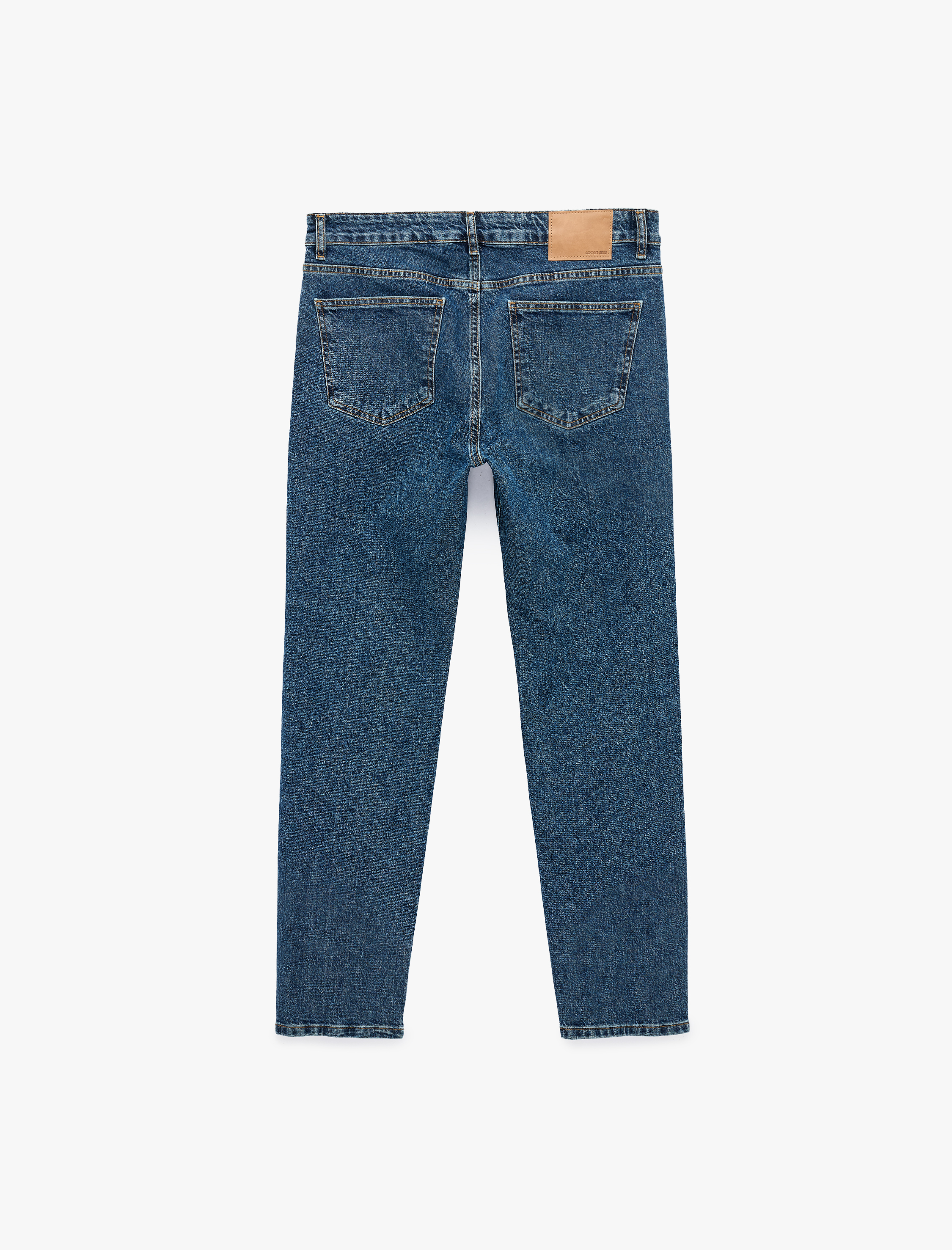   Normal Bel Pamuklu 5 Cep Slim Fit Jean Pantolon - Brad Jean