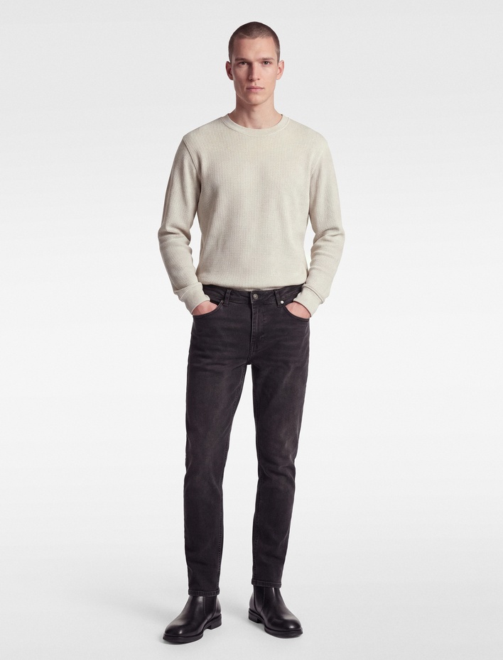  Normal Bel Cepli Pamuklu Slim Fit Jean Pantolon - Brad Jean