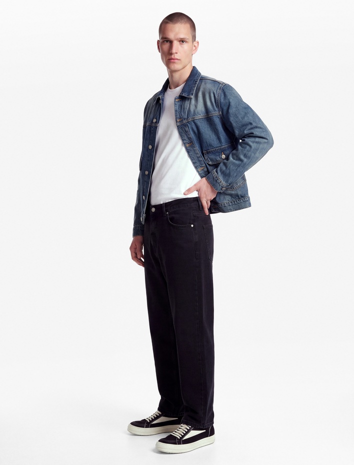  Cepli Normal Bel Oversize Pamuklu Baggy Jean Pantolon
