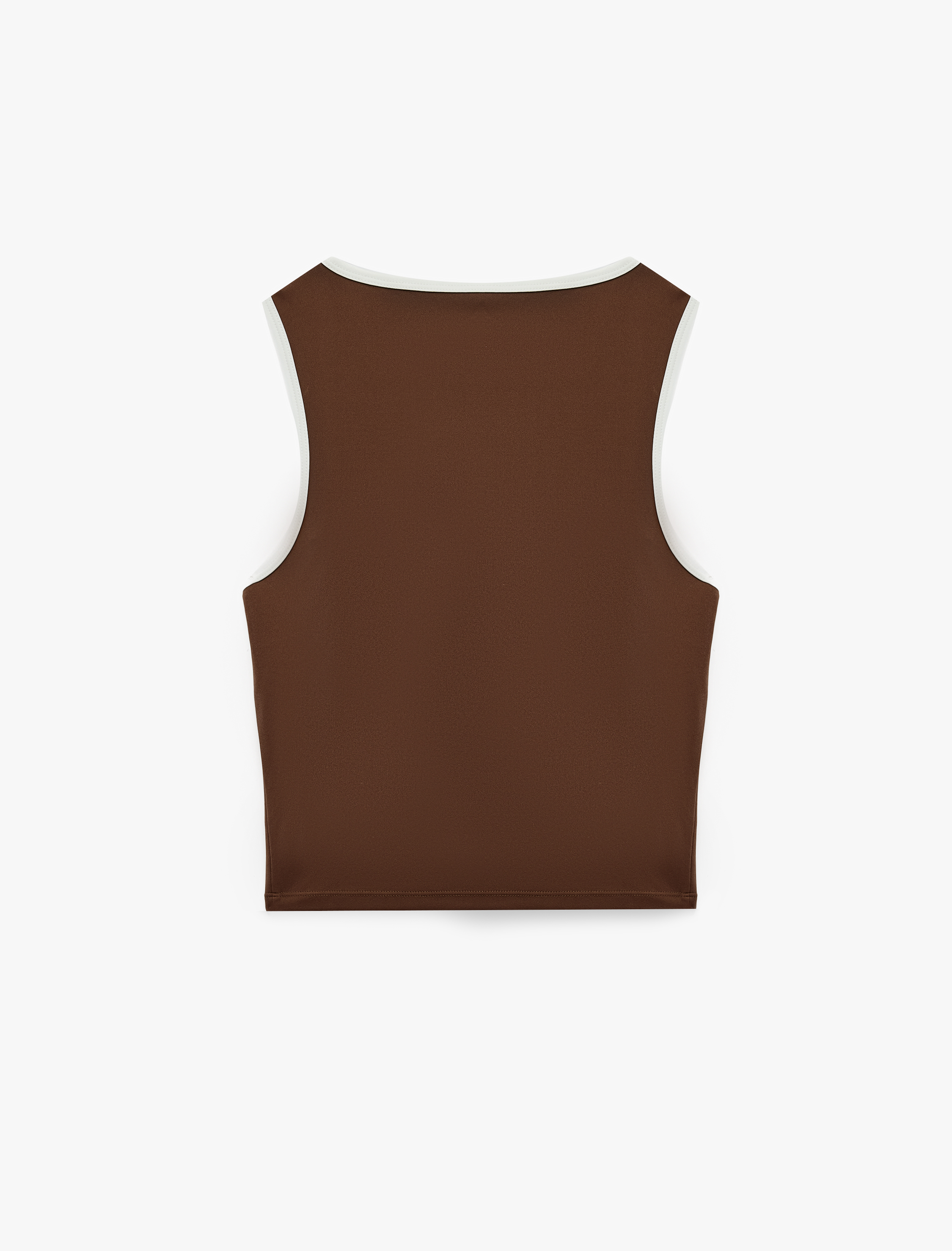   Slim Fit U Yaka Kolsuz Biyeli Kaplı Sporcu Sütyeni